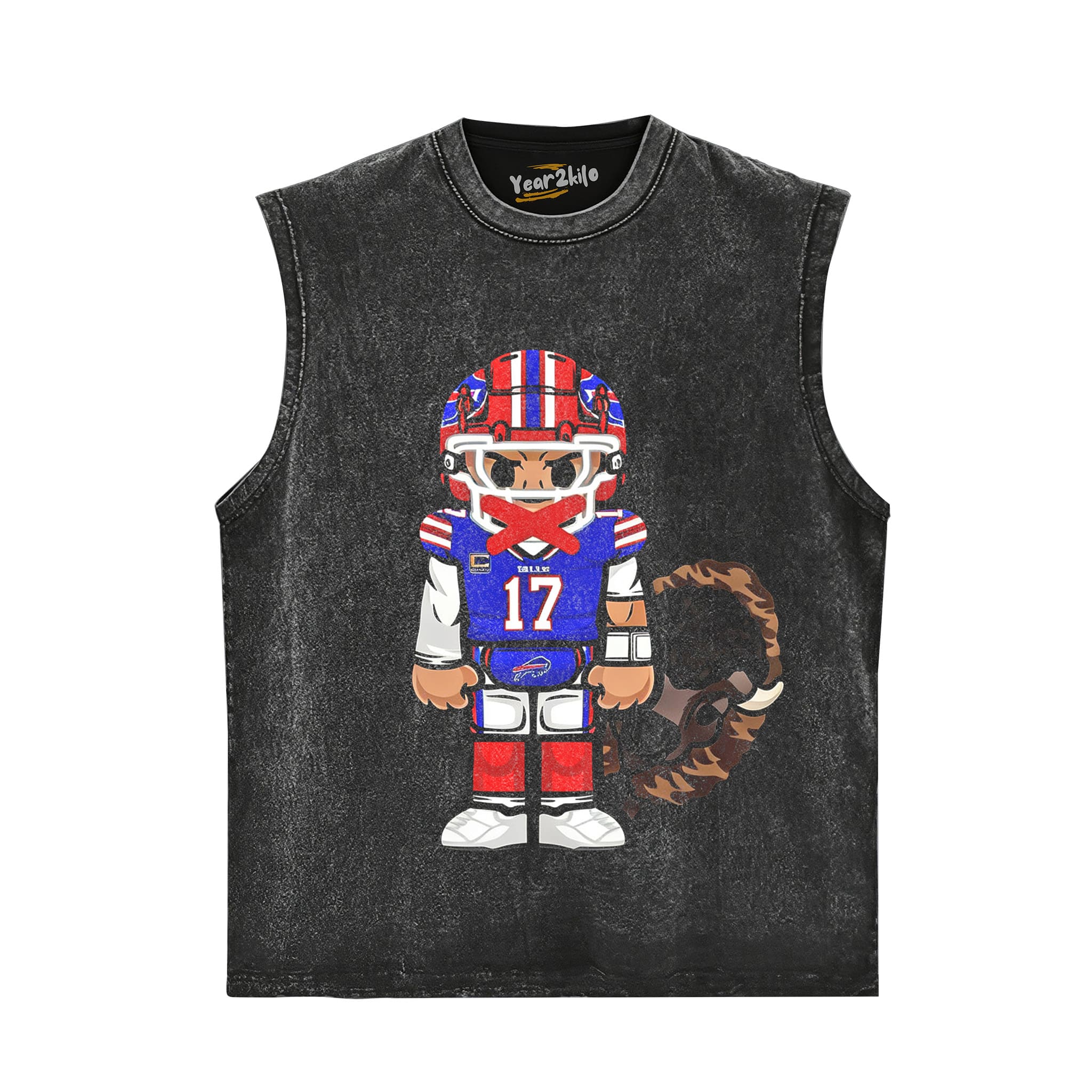 CARTOON FOOTBALL TANK TOP & TEE & LONG SLEEVE & LAYERED LS & HOODIE