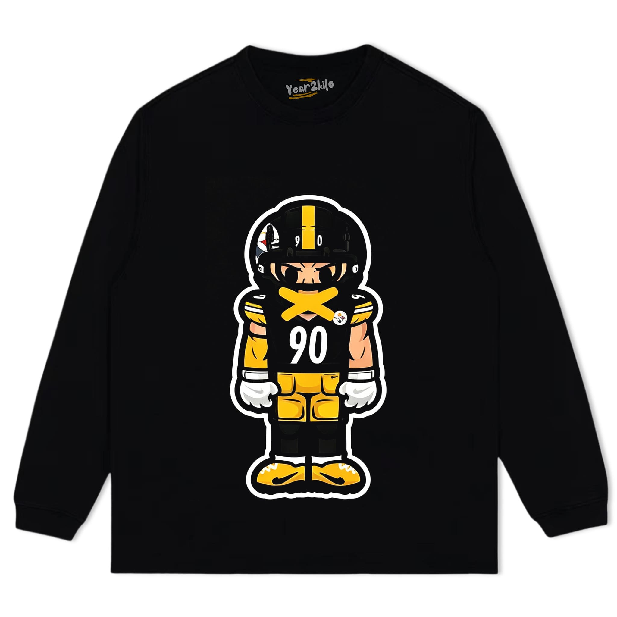 CARTOON FOOTBALL V1 TANK TOP & TEE & LONG SLEEVE & LAYERED LS & HOODIE