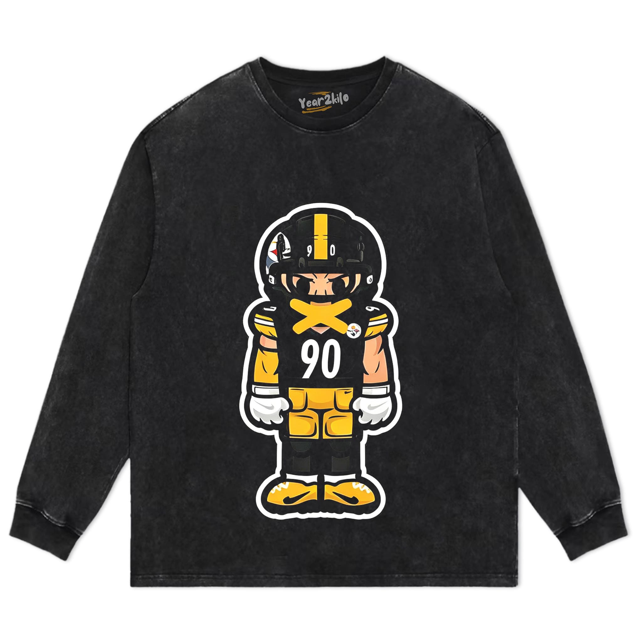 CARTOON FOOTBALL V1 TANK TOP & TEE & LONG SLEEVE & LAYERED LS & HOODIE
