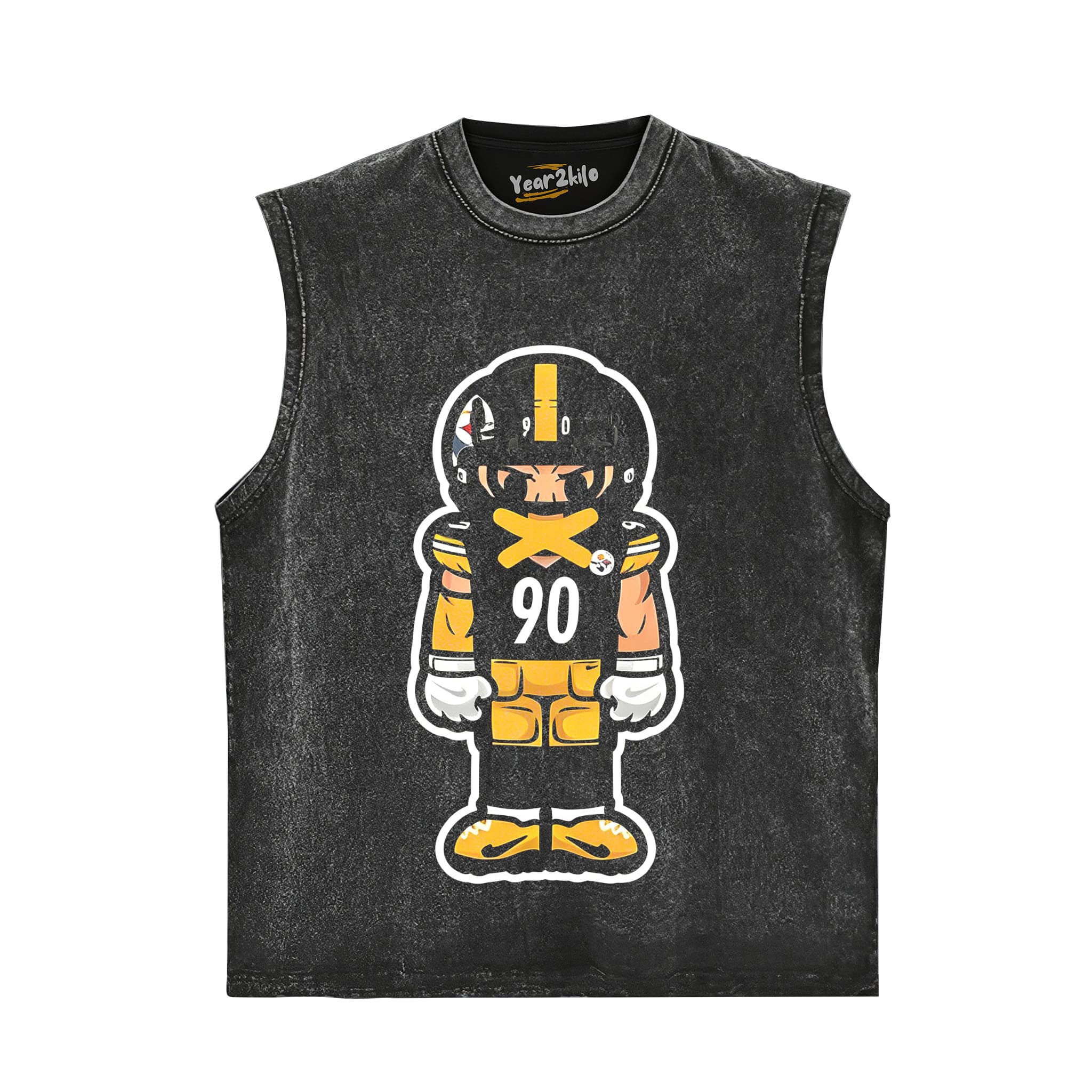 CARTOON FOOTBALL V1 TANK TOP & TEE & LONG SLEEVE & LAYERED LS & HOODIE