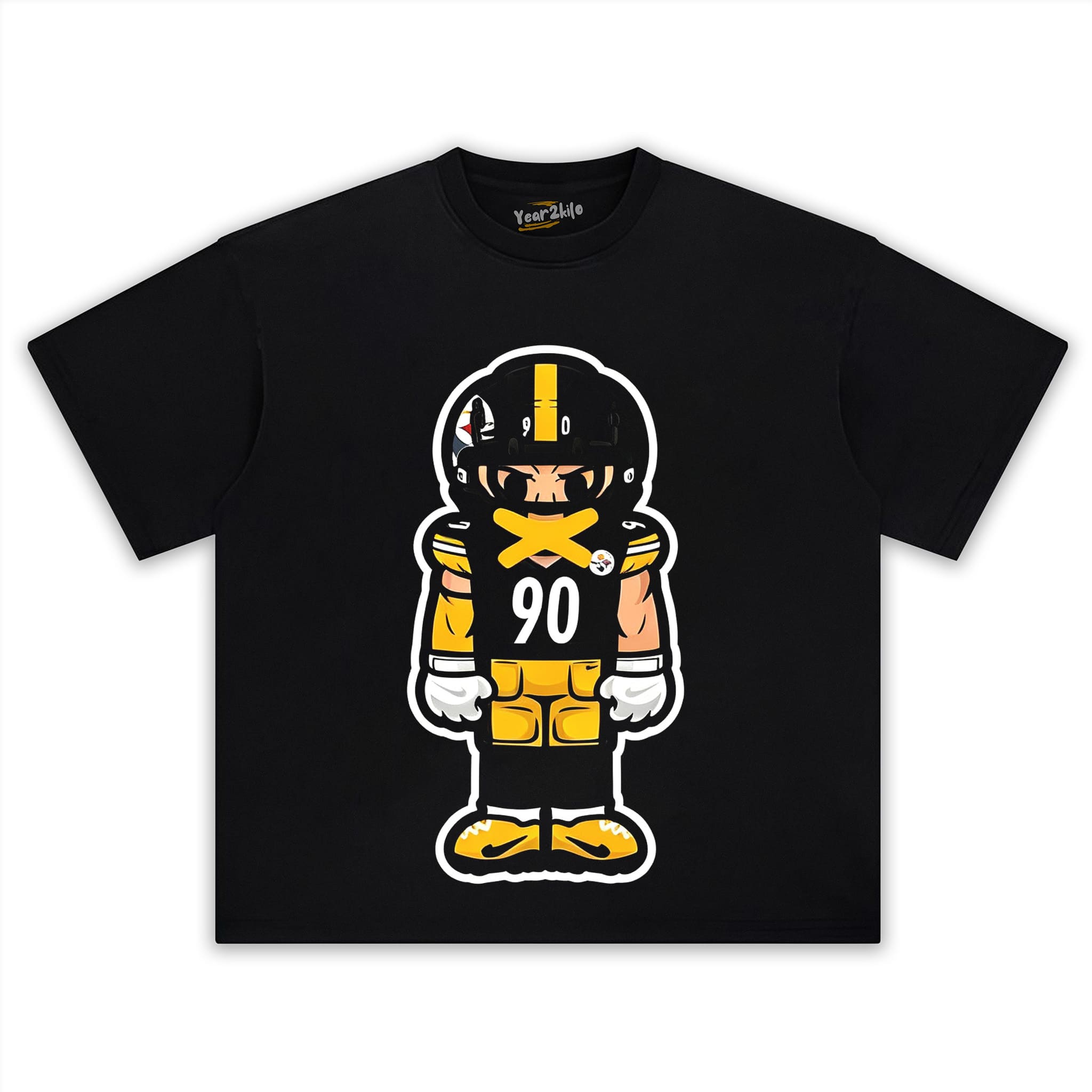 CARTOON FOOTBALL V1 TANK TOP & TEE & LONG SLEEVE & LAYERED LS & HOODIE