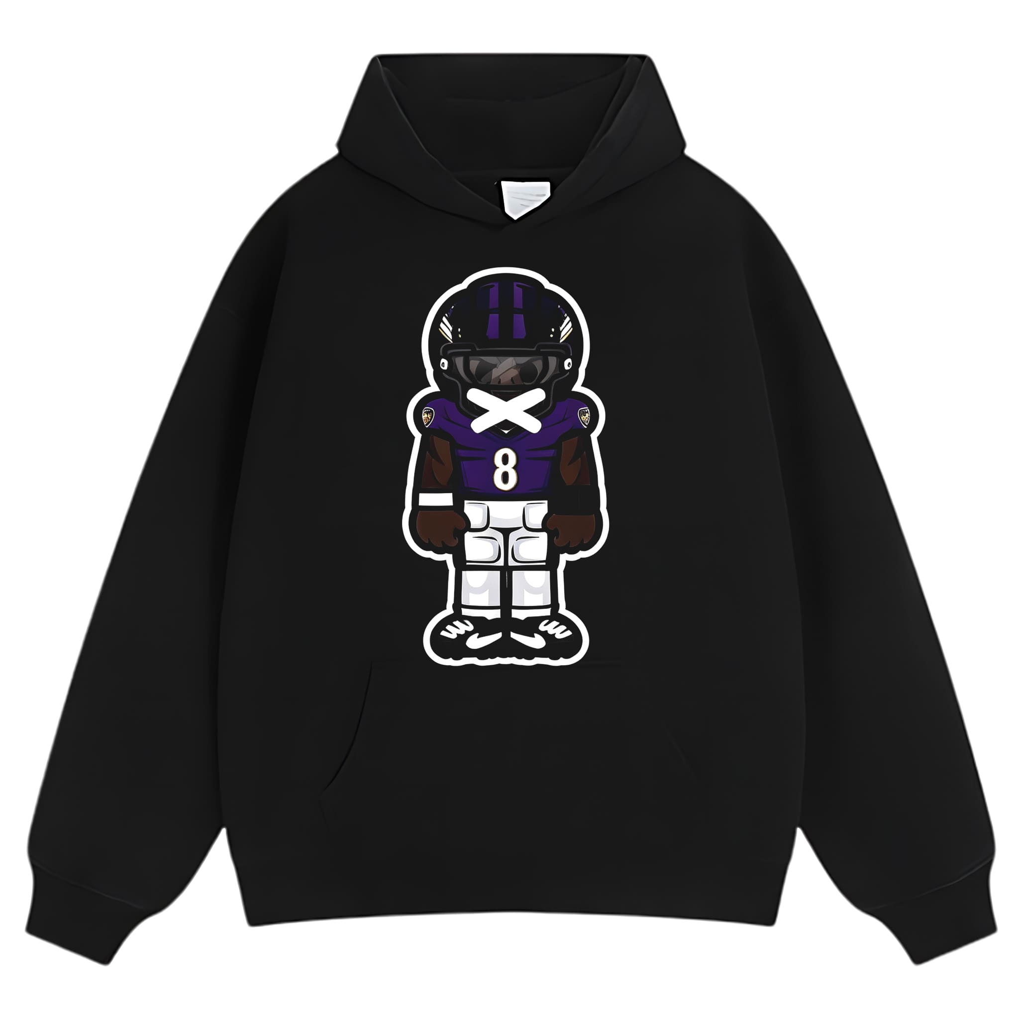 CARTOON FOOTBALL V2 TANK TOP & TEE & LONG SLEEVE & LAYERED LS & HOODIE