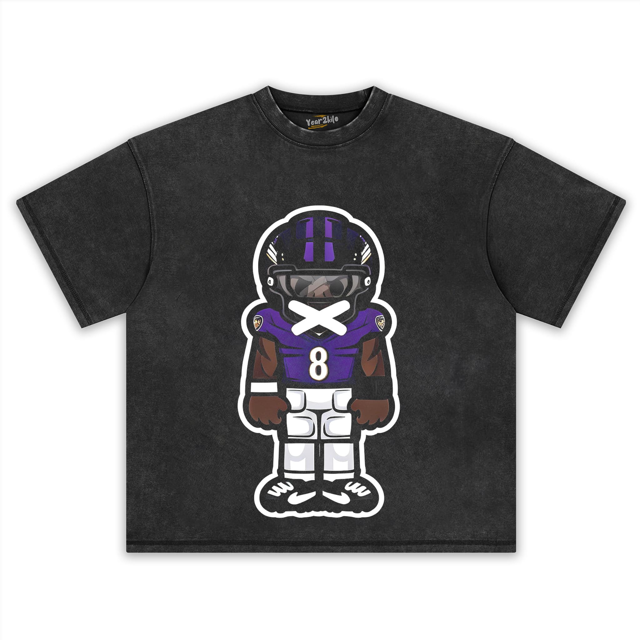 CARTOON FOOTBALL V2 TANK TOP & TEE & LONG SLEEVE & LAYERED LS & HOODIE