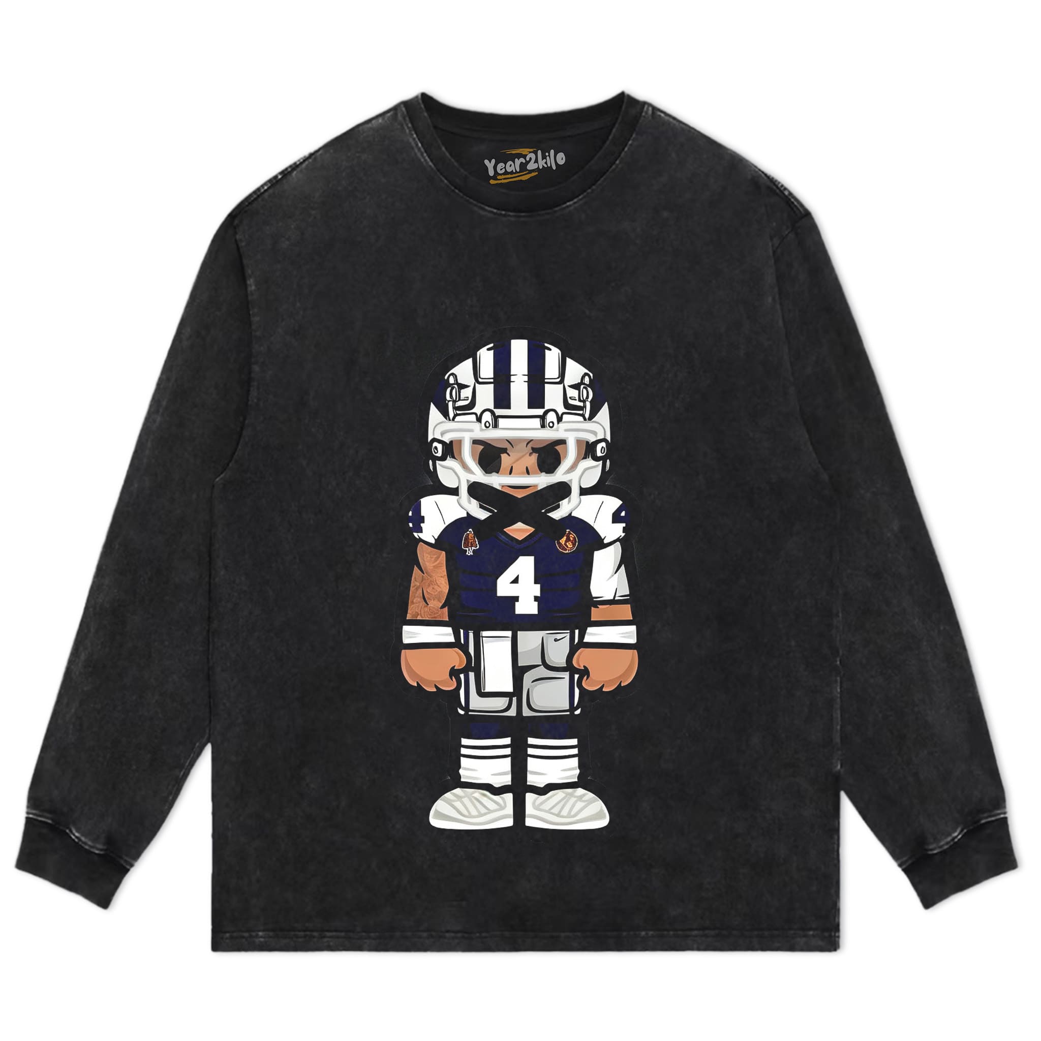 CARTOON FOOTBALL V3 TANK TOP & TEE & LONG SLEEVE & LAYERED LS & HOODIE