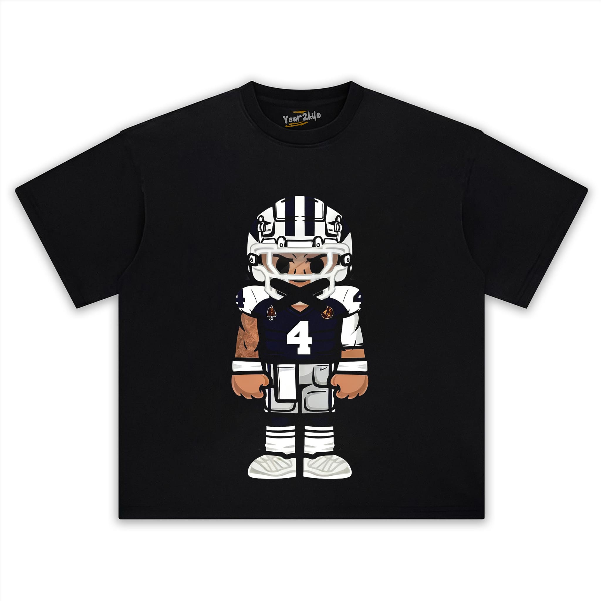 CARTOON FOOTBALL V3 TANK TOP & TEE & LONG SLEEVE & LAYERED LS & HOODIE