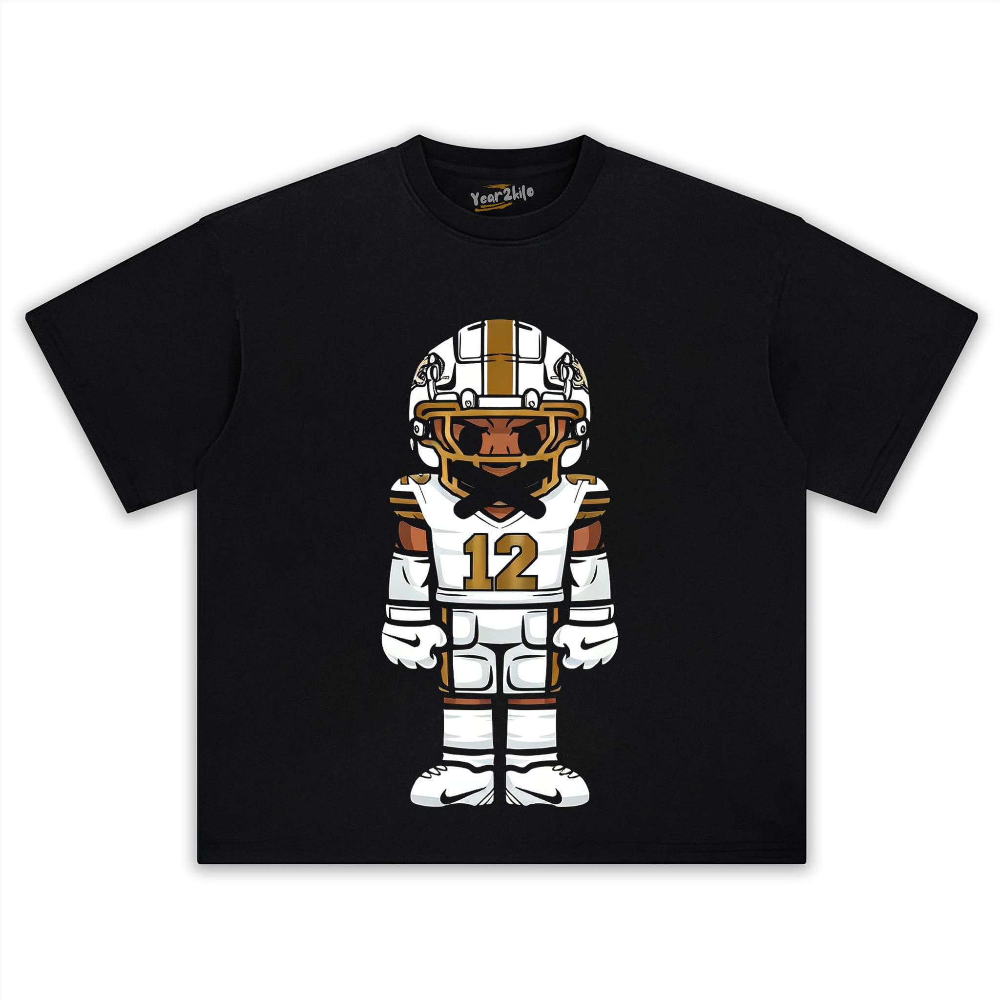 CARTOON FOOTBALL V5 TANK TOP & TEE & LONG SLEEVE & LAYERED LS & HOODIE