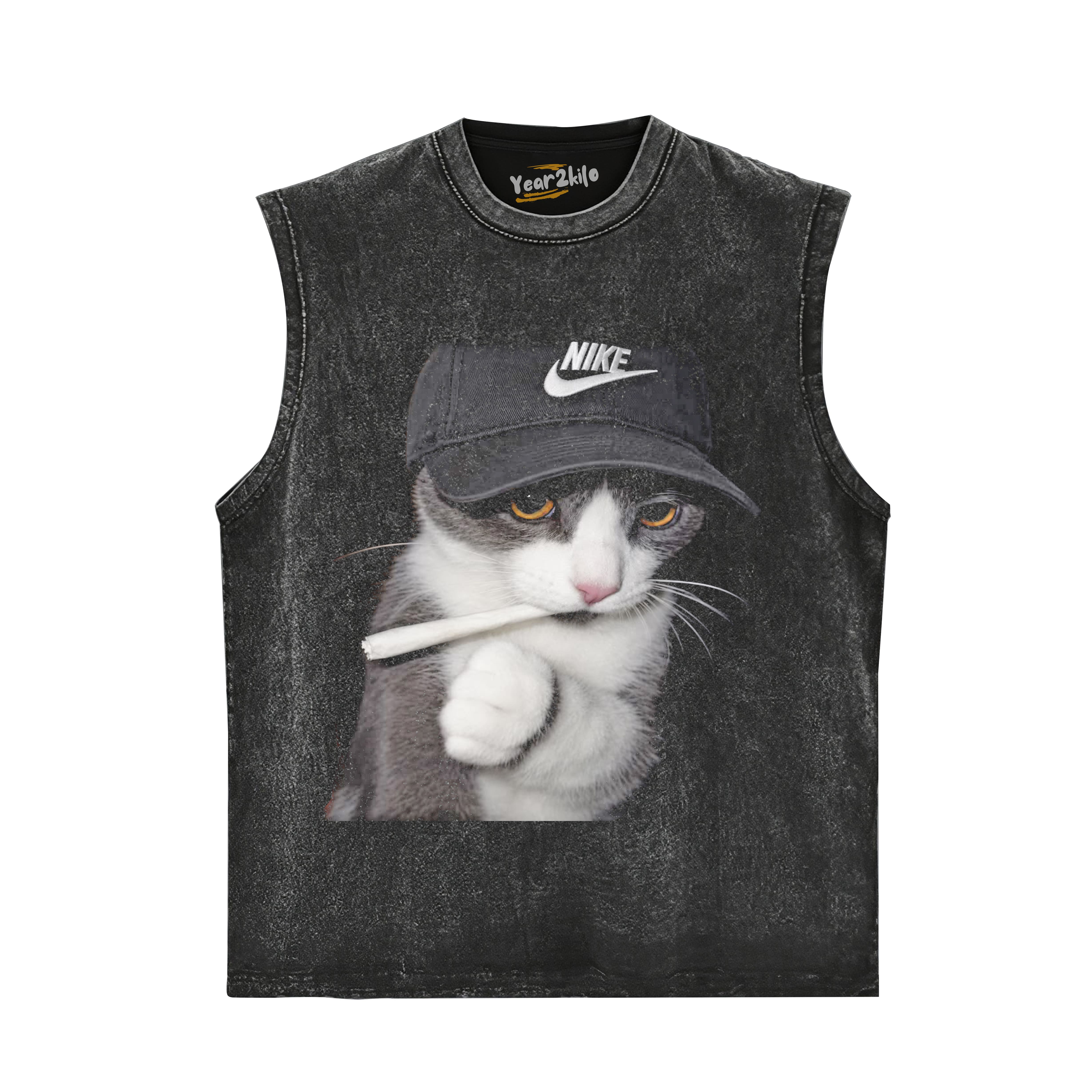 CAT MEME V4 TANK TOP & TEE & LONG SLEEVE & LAYERED LS & HOODIE