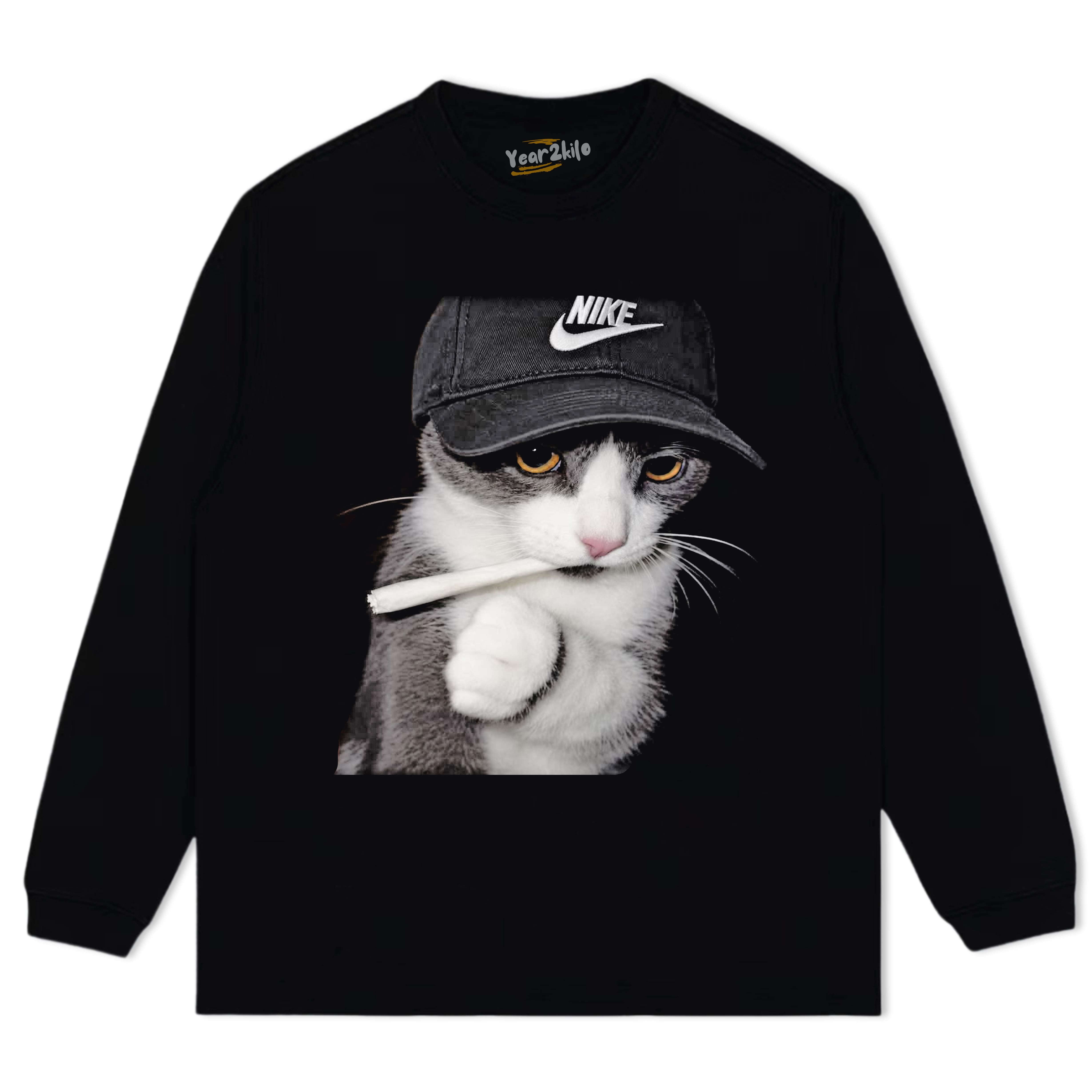 CAT MEME V4 TANK TOP & TEE & LONG SLEEVE & LAYERED LS & HOODIE
