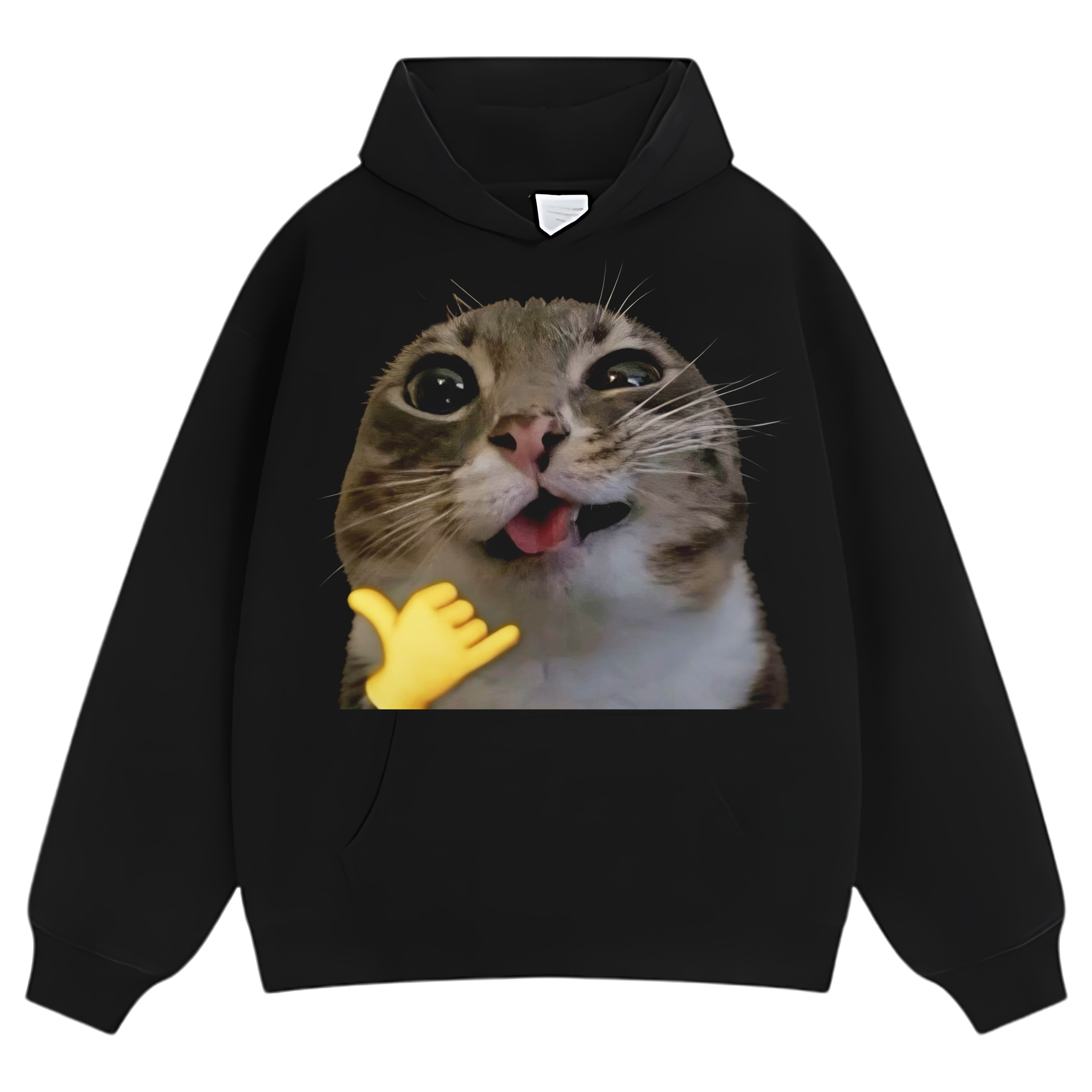 CAT MEMES FUNNY V4 TEE & LS & HOODIE