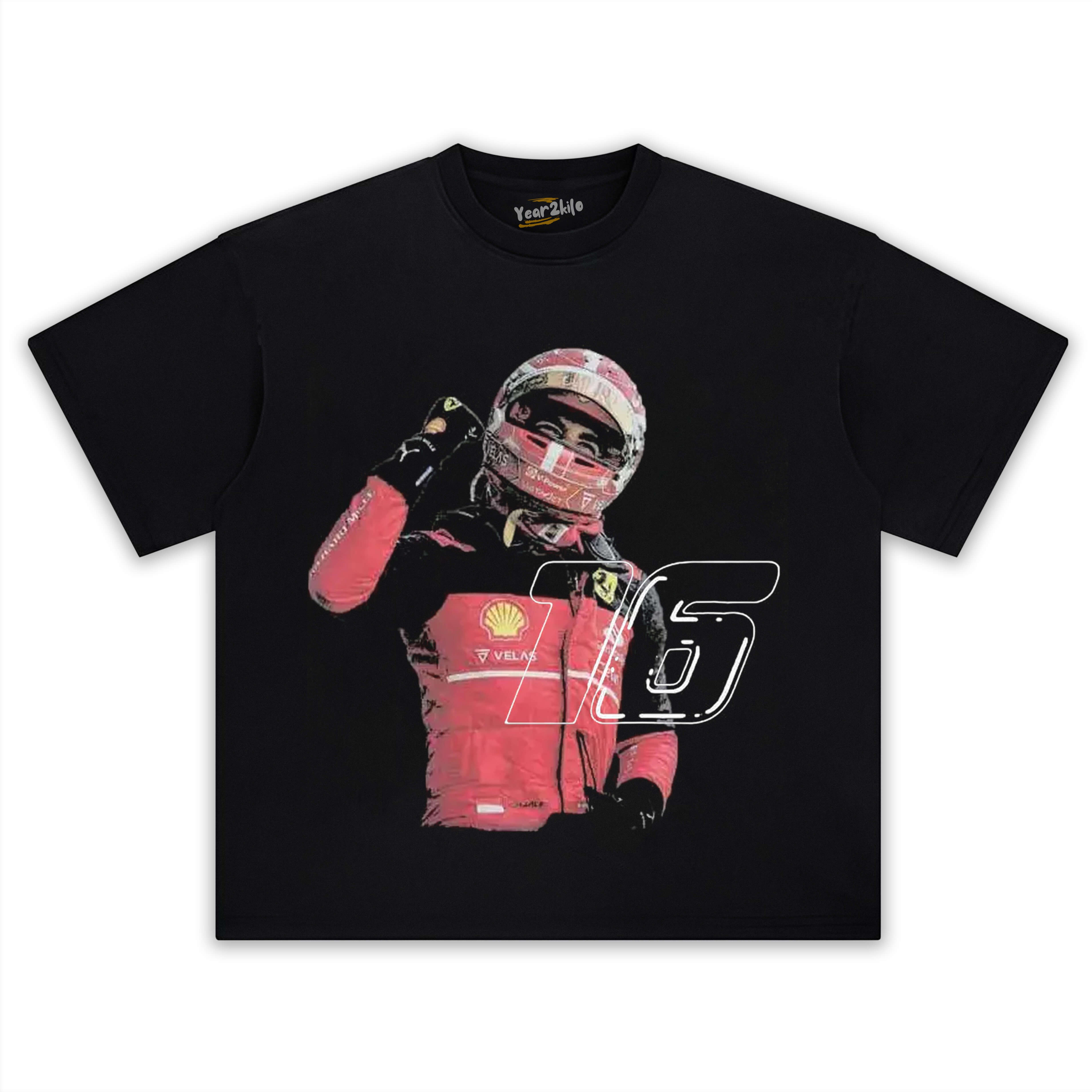 CHARLES LECLERC V4 TEE