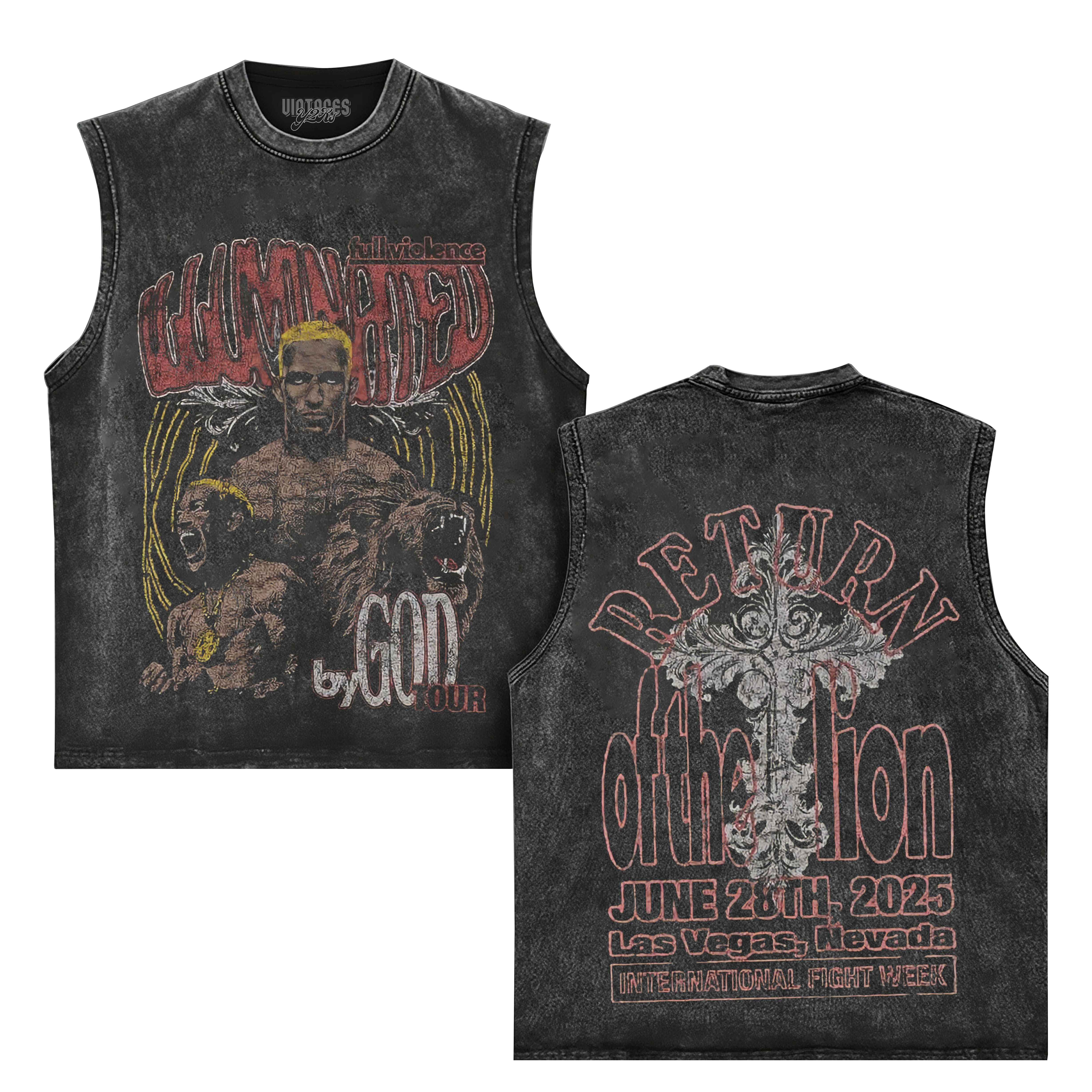 CHARLES OLIVEIRA - DO BRONX BY GOD TOUR TANK TOP
