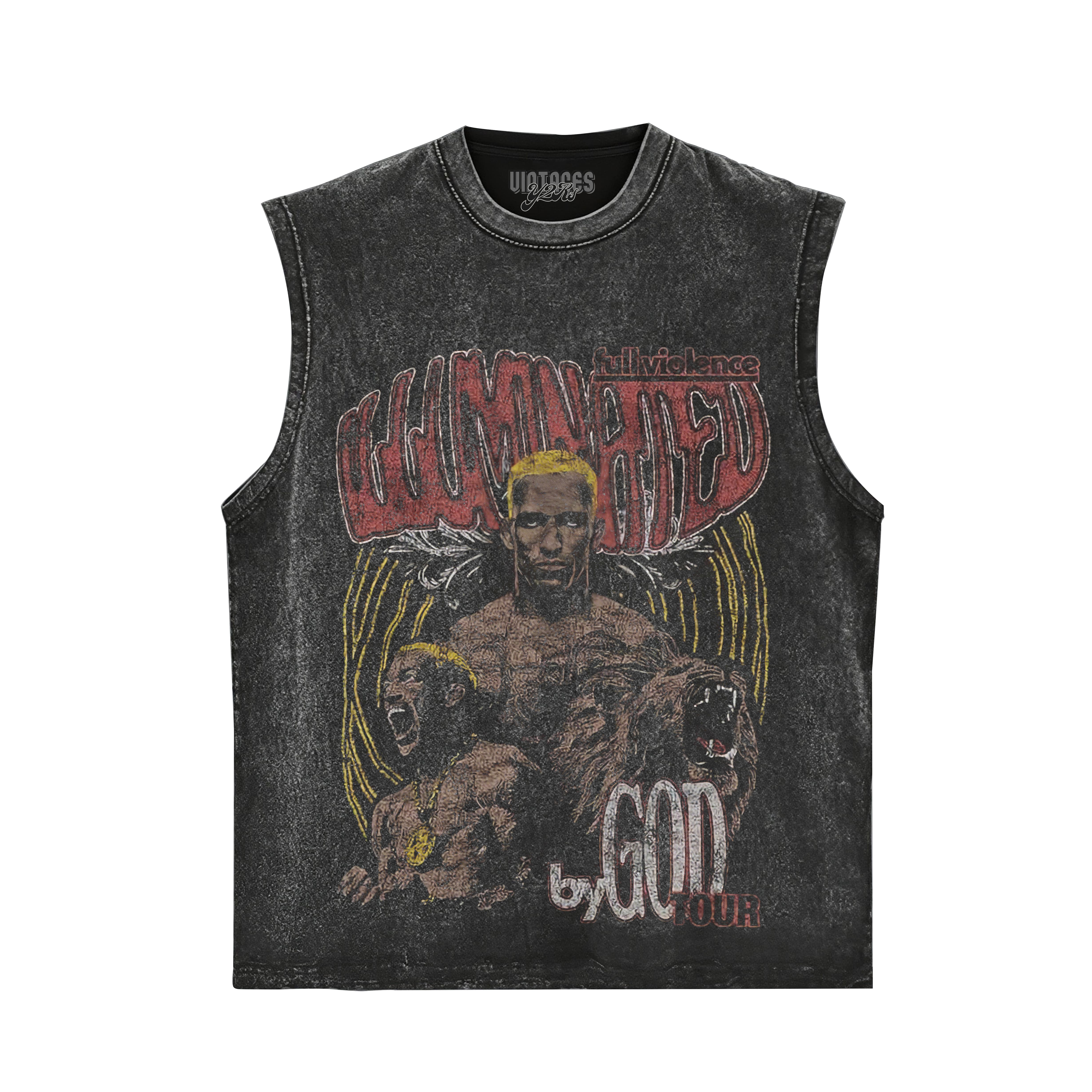 CHARLES OLIVEIRA - DO BRONX BY GOD TOUR TANK TOP