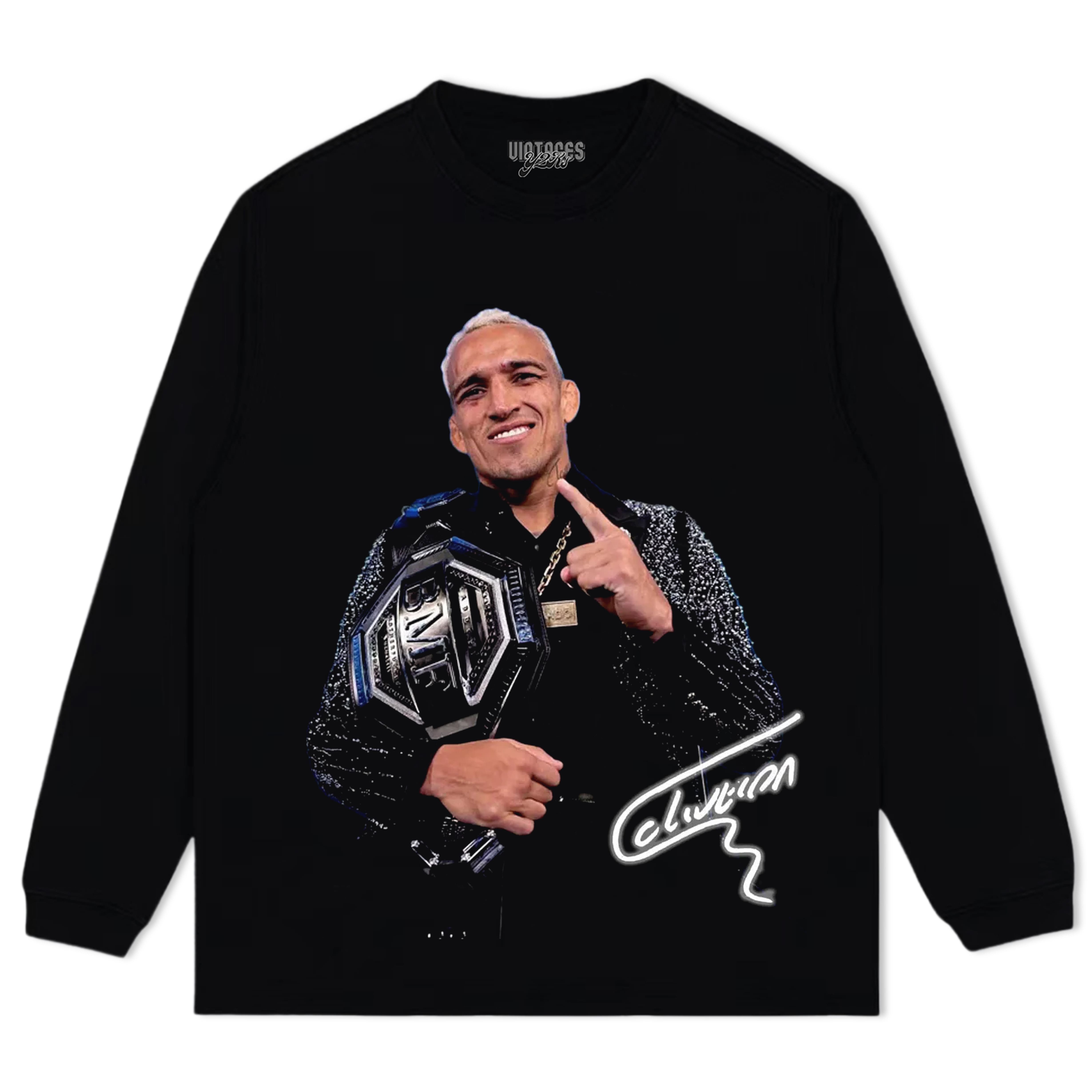 CHARLES OLIVEIRA 2026 BMF TEE & LS & HOODIE