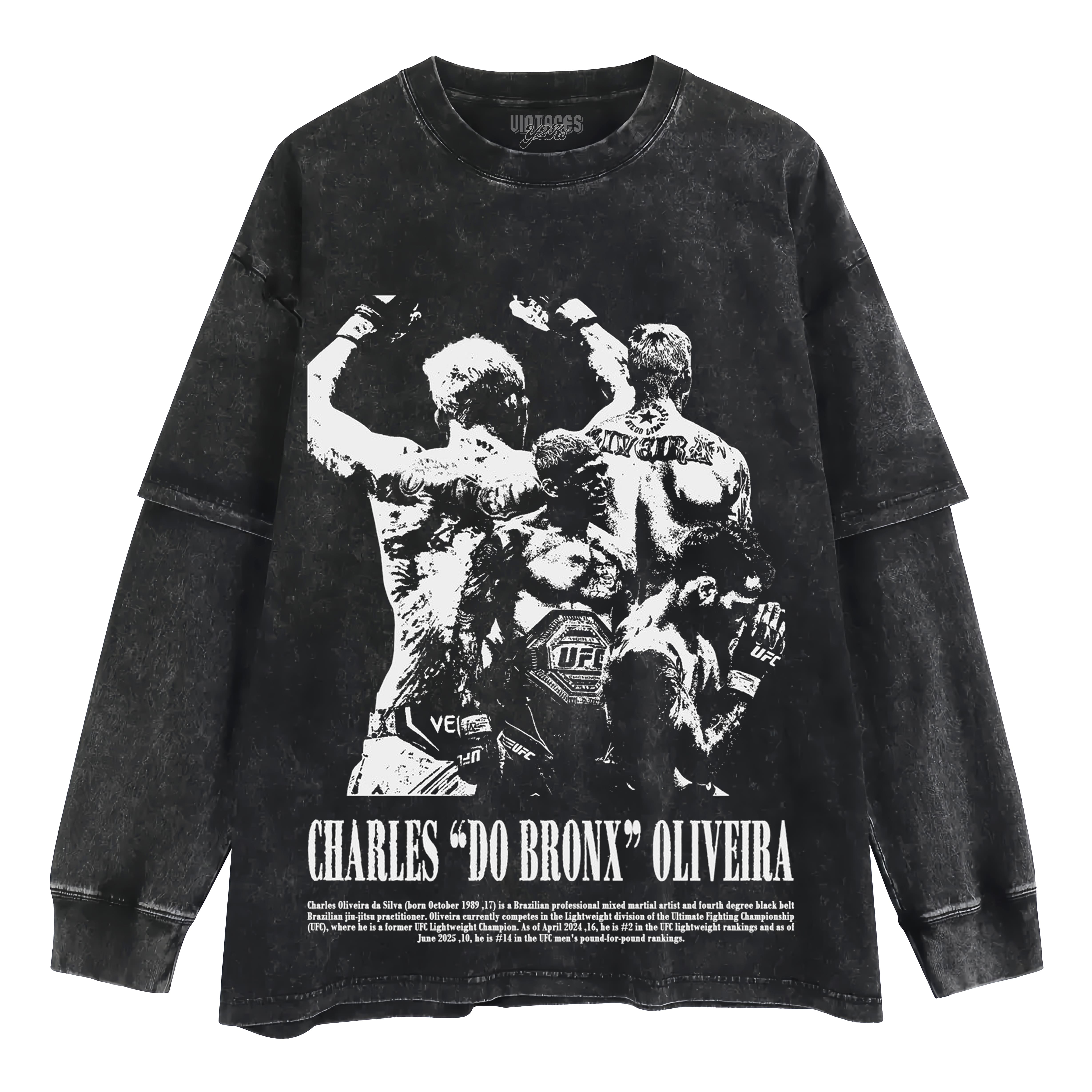 CHARLES OLIVEIRA 2026 BMF V2 LAYERED LONG SLEEVE