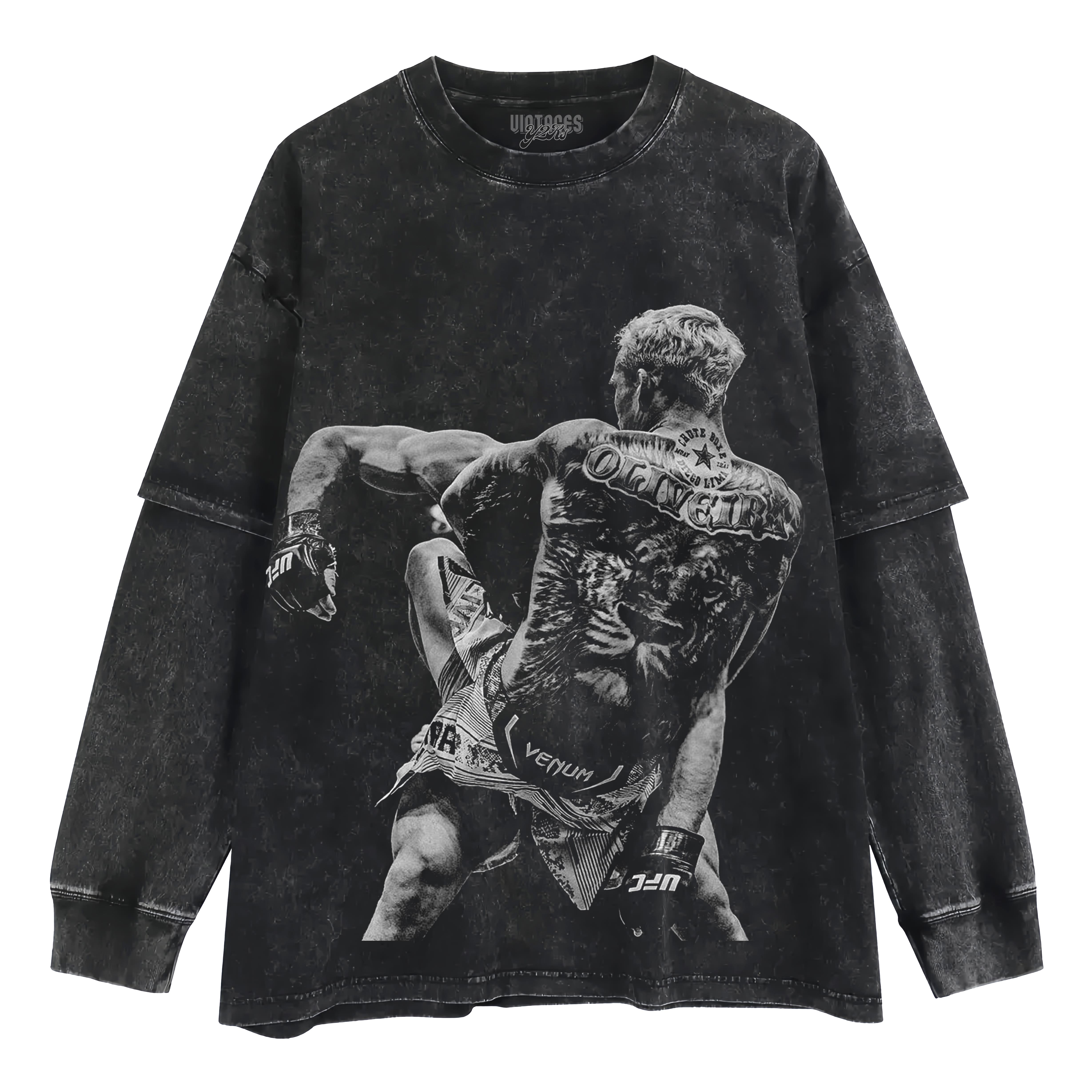 CHARLES OLIVEIRA 2026 BMF V3 LAYERED LONG SLEEVE