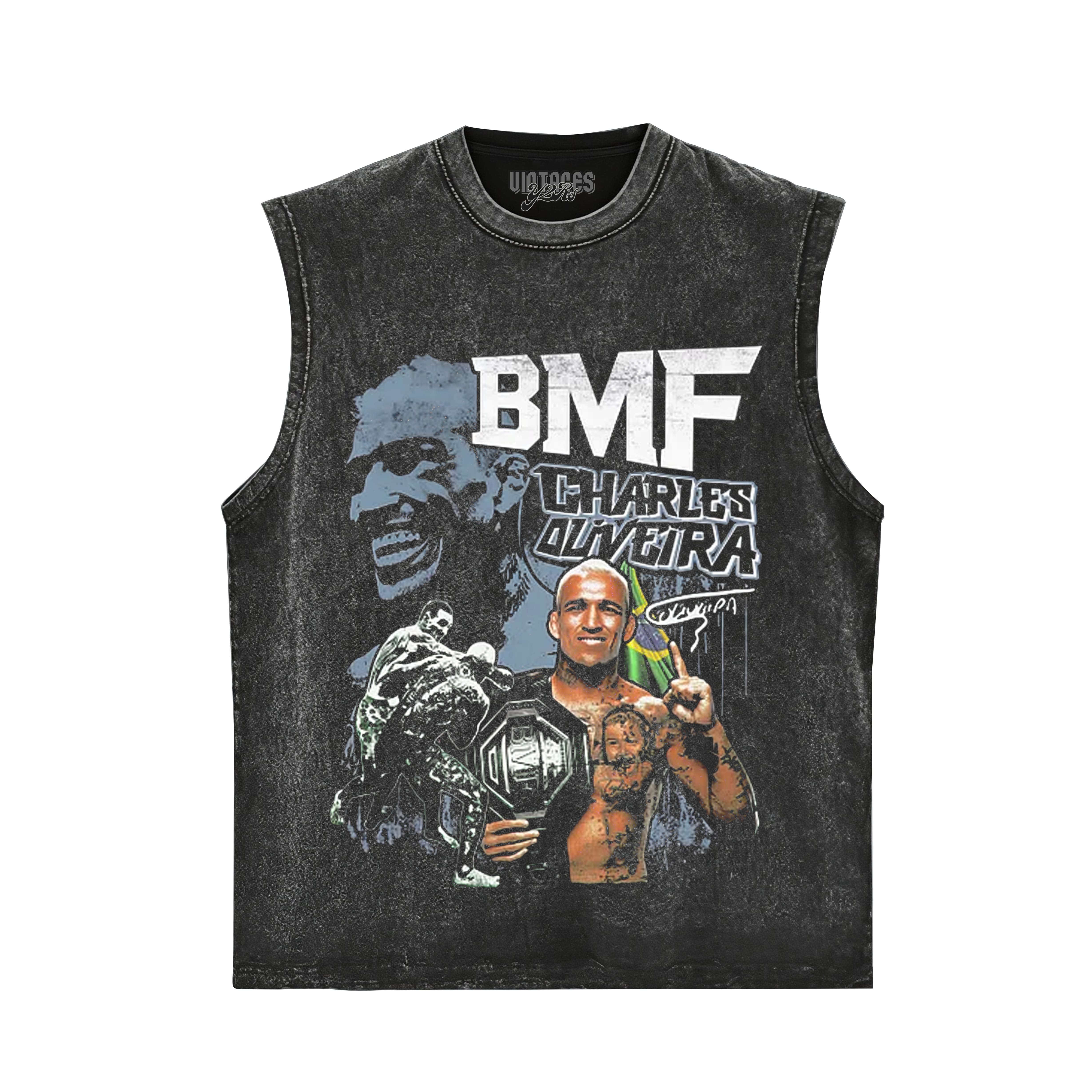 CHARLES OLIVEIRA BMF CHAMPION V4 TANK TOP
