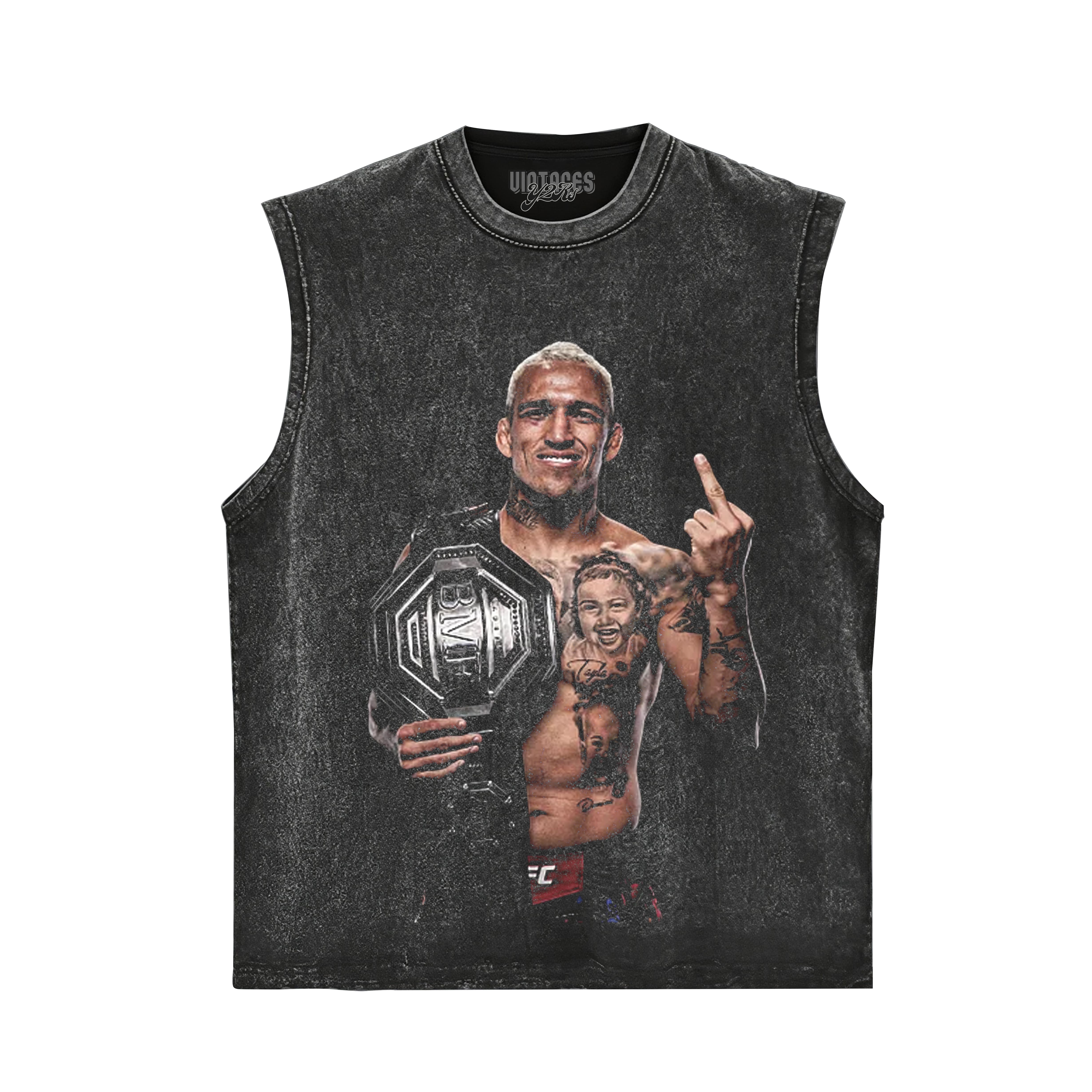 CHARLES OLIVEIRA BMF CHAMPION V5 TANK TOP