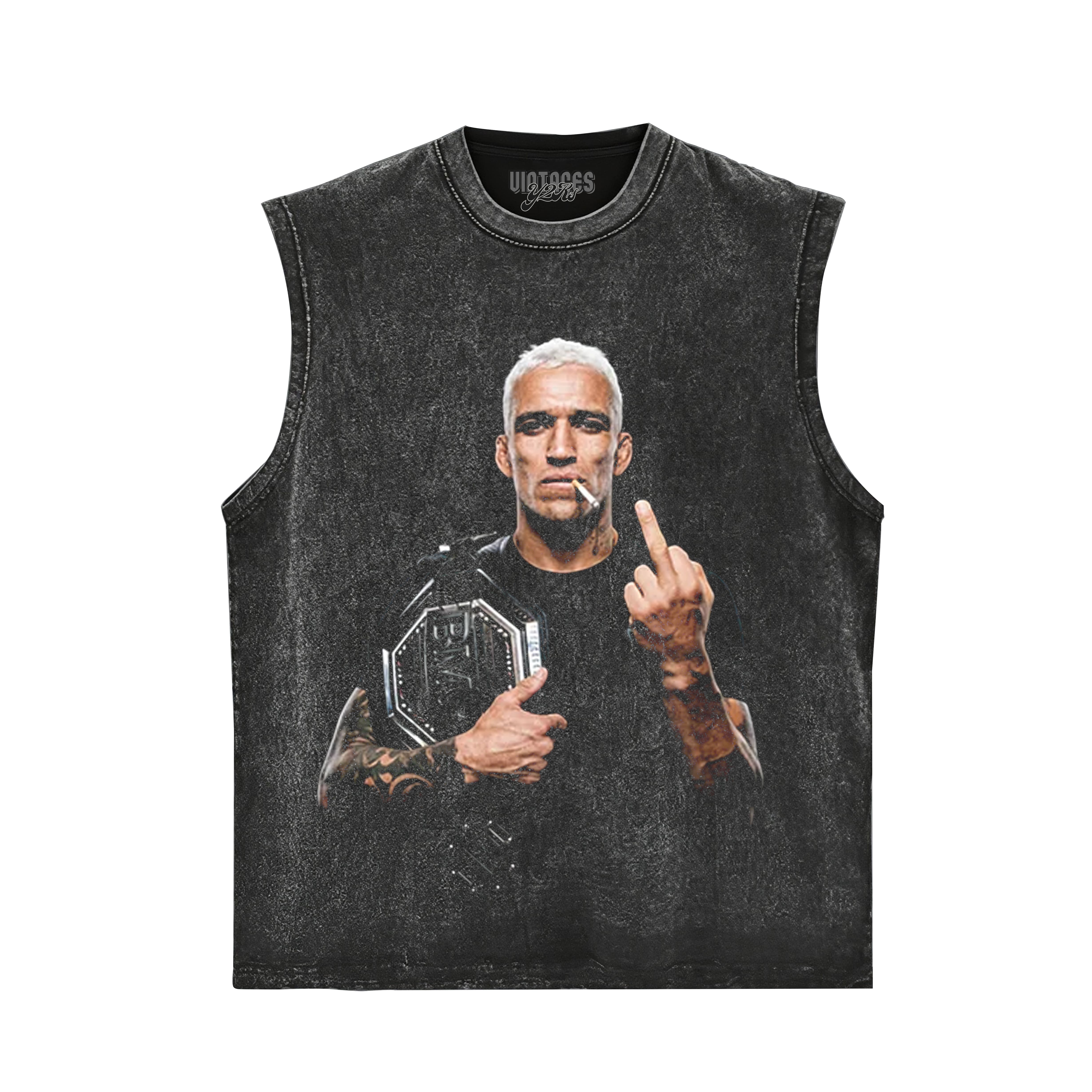 CHARLES OLIVEIRA BMF CHAMPION V6 TANK TOP
