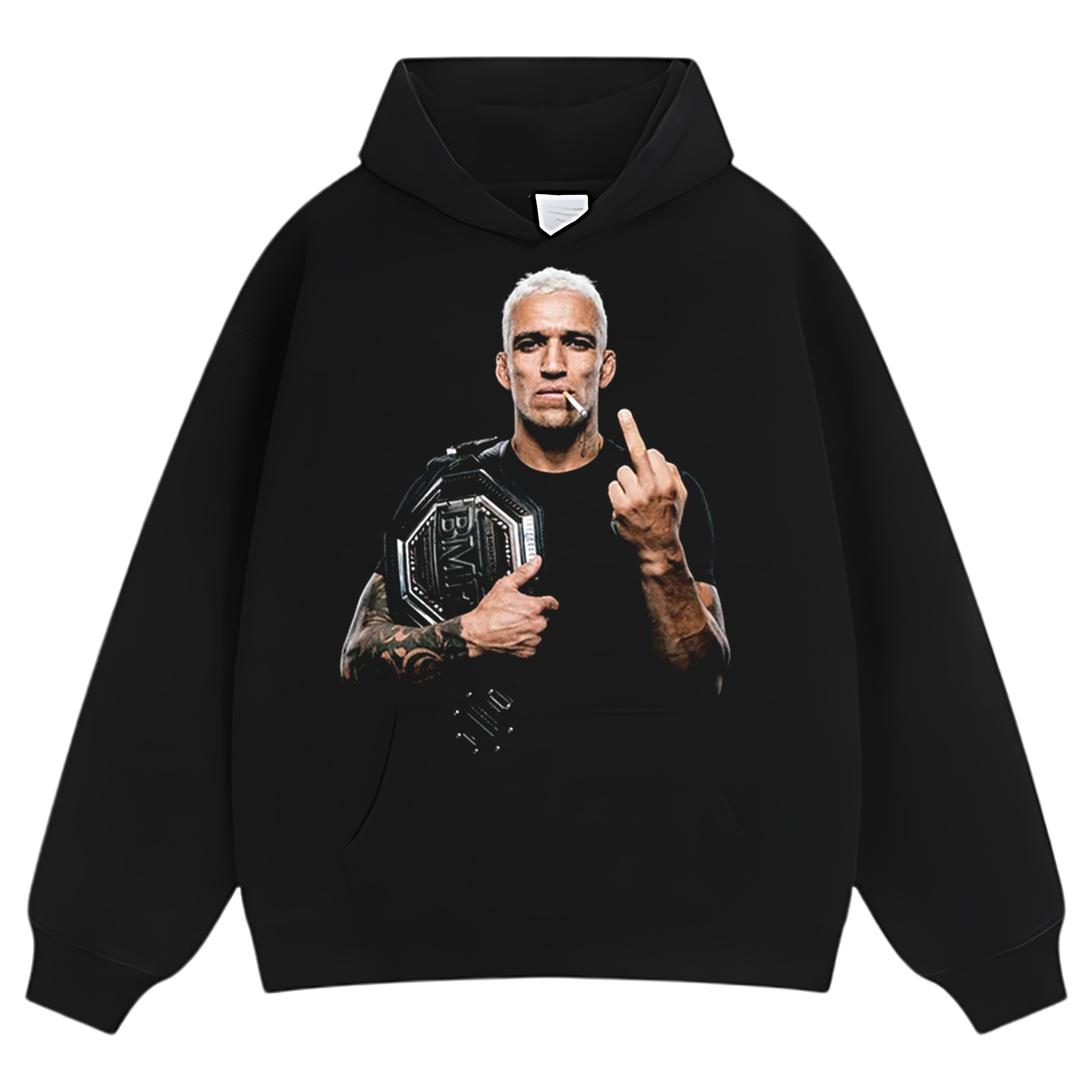 CHARLES OLIVEIRA BMF CHAMPION V6 TEE & LS & HOODIE