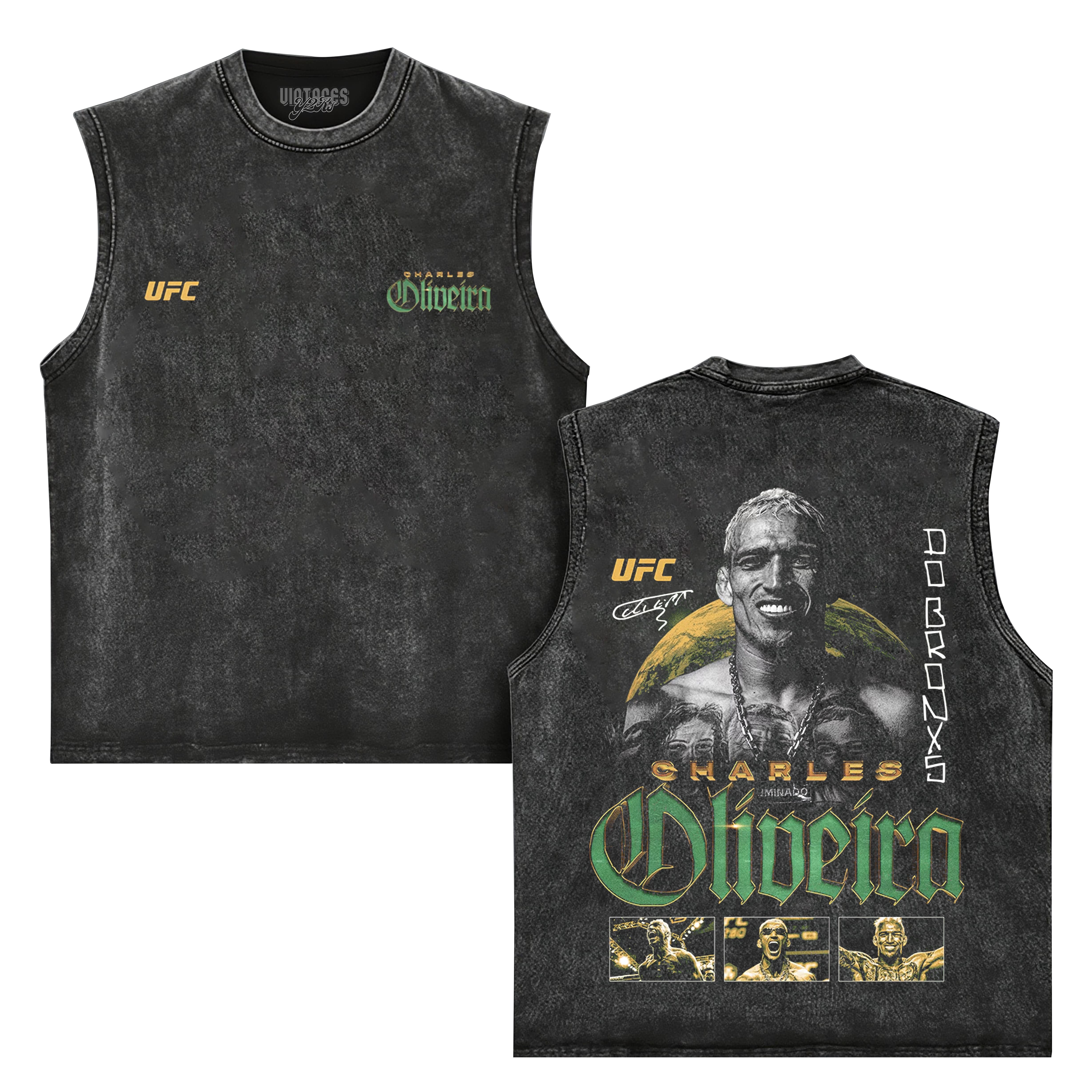 CHARLES OLIVEIRA BOXY TANK TOP
