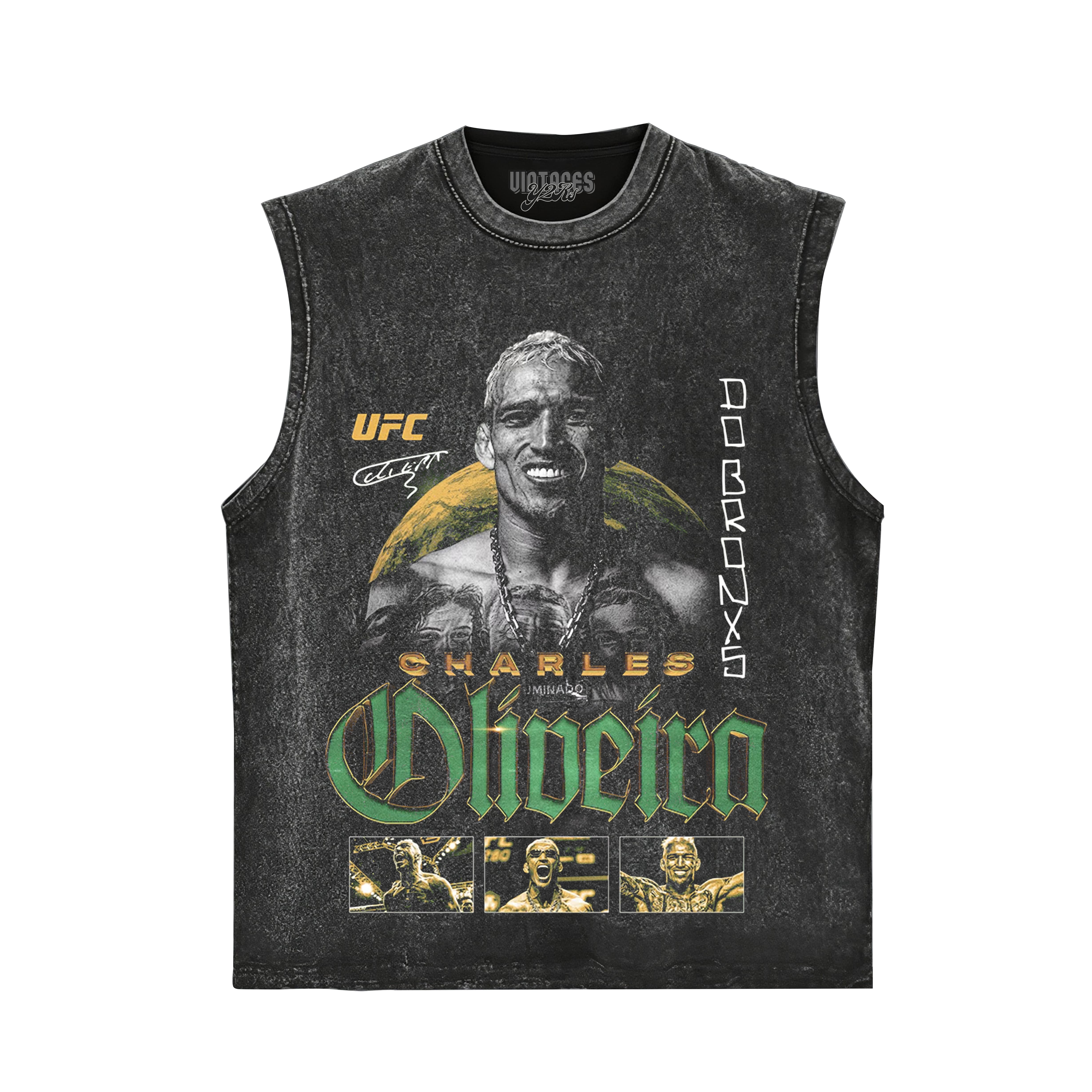 CHARLES OLIVEIRA BOXY TANK TOP
