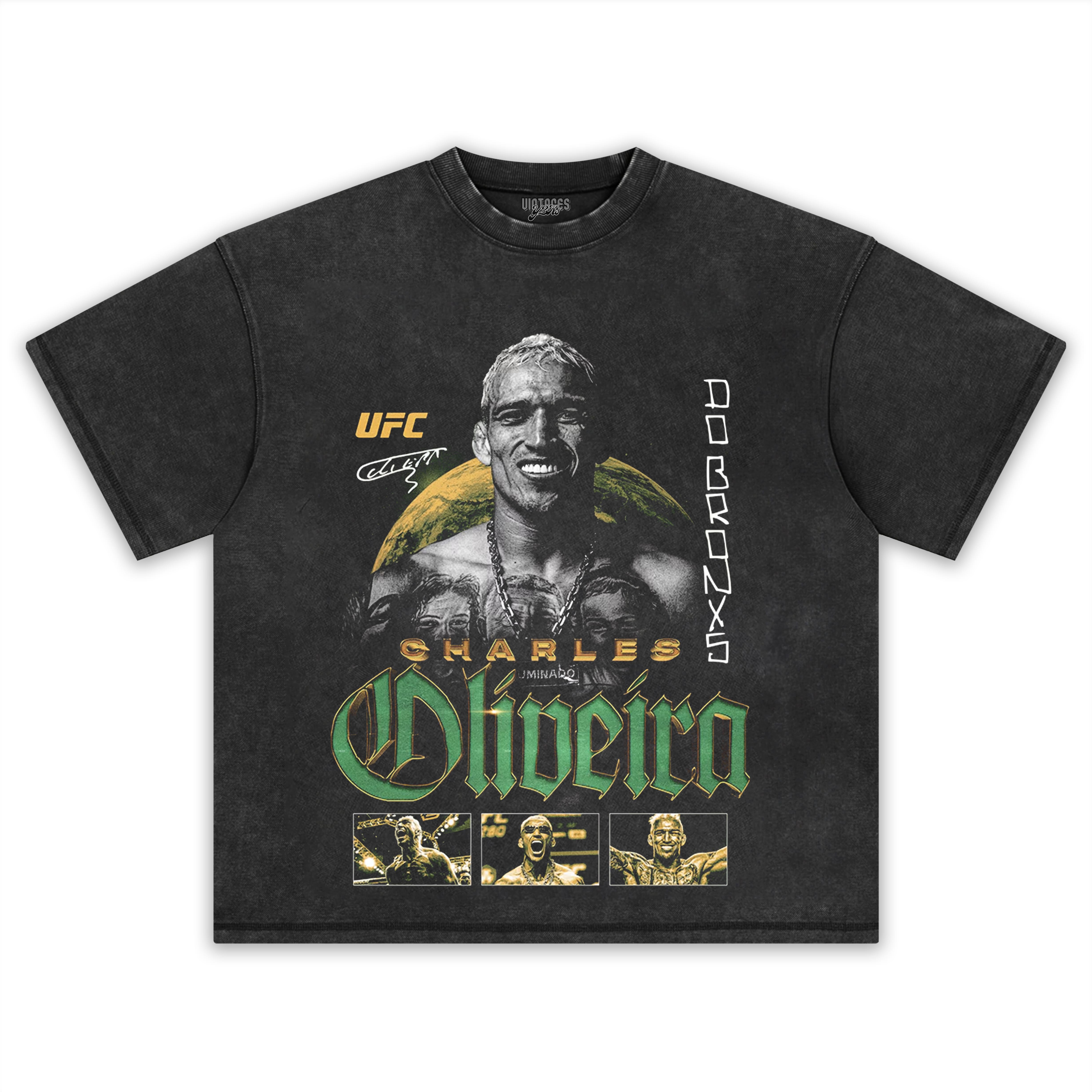CHARLES OLIVEIRA BOXY TEE & LS & HOODIE