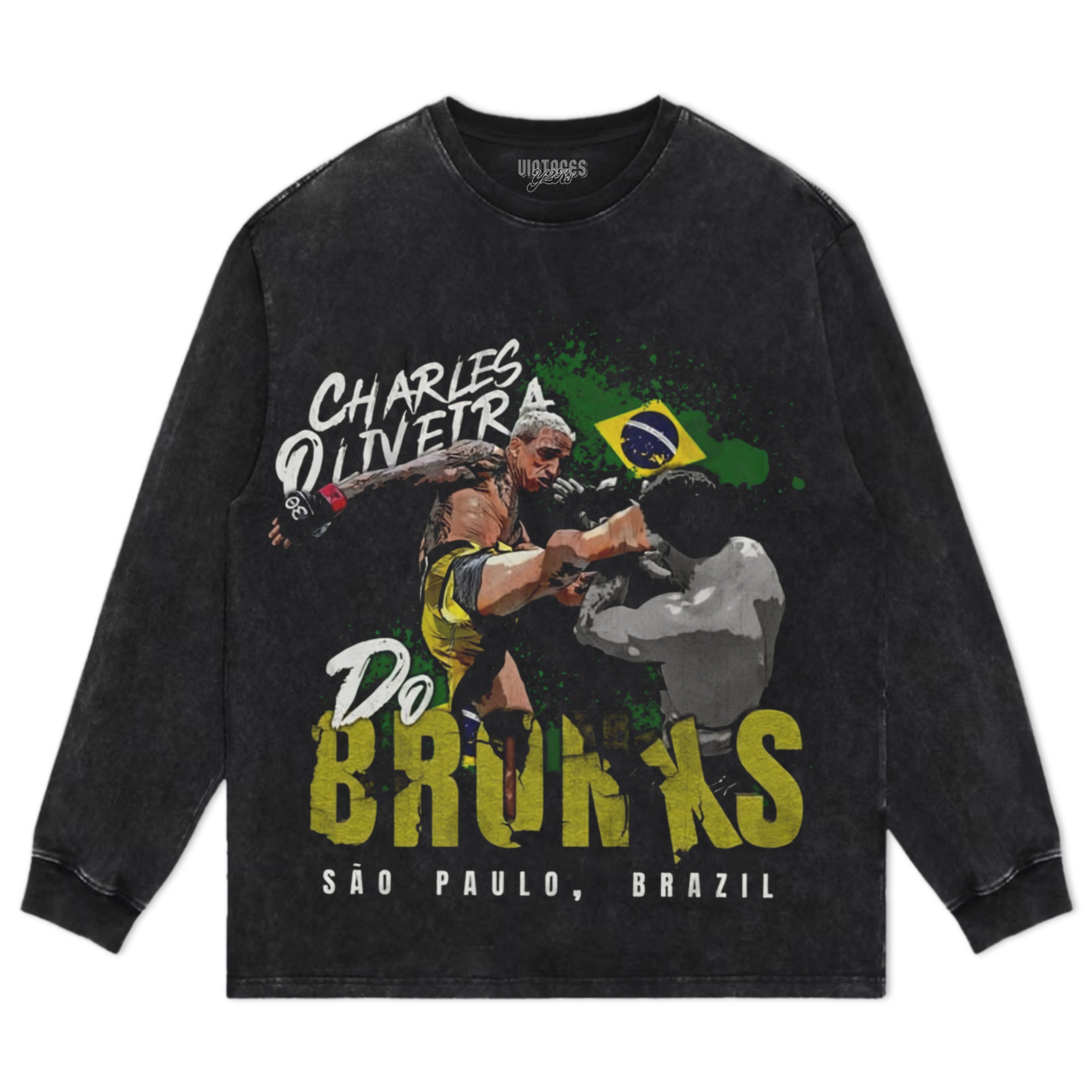 CHARLES OLIVEIRA DO BRONXS BRAZIL TEE & LS & HOODIE