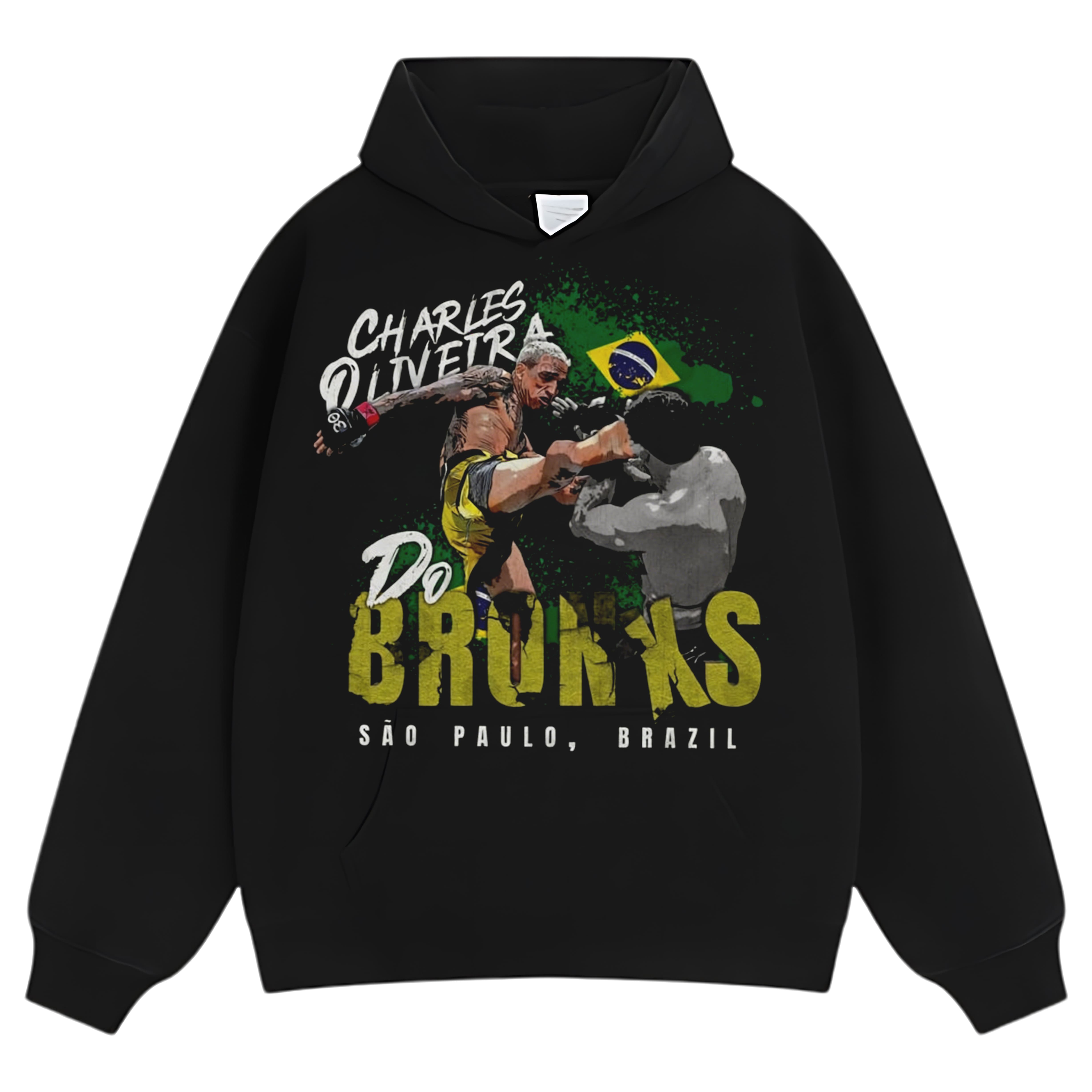 CHARLES OLIVEIRA DO BRONXS BRAZIL TEE & LS & HOODIE