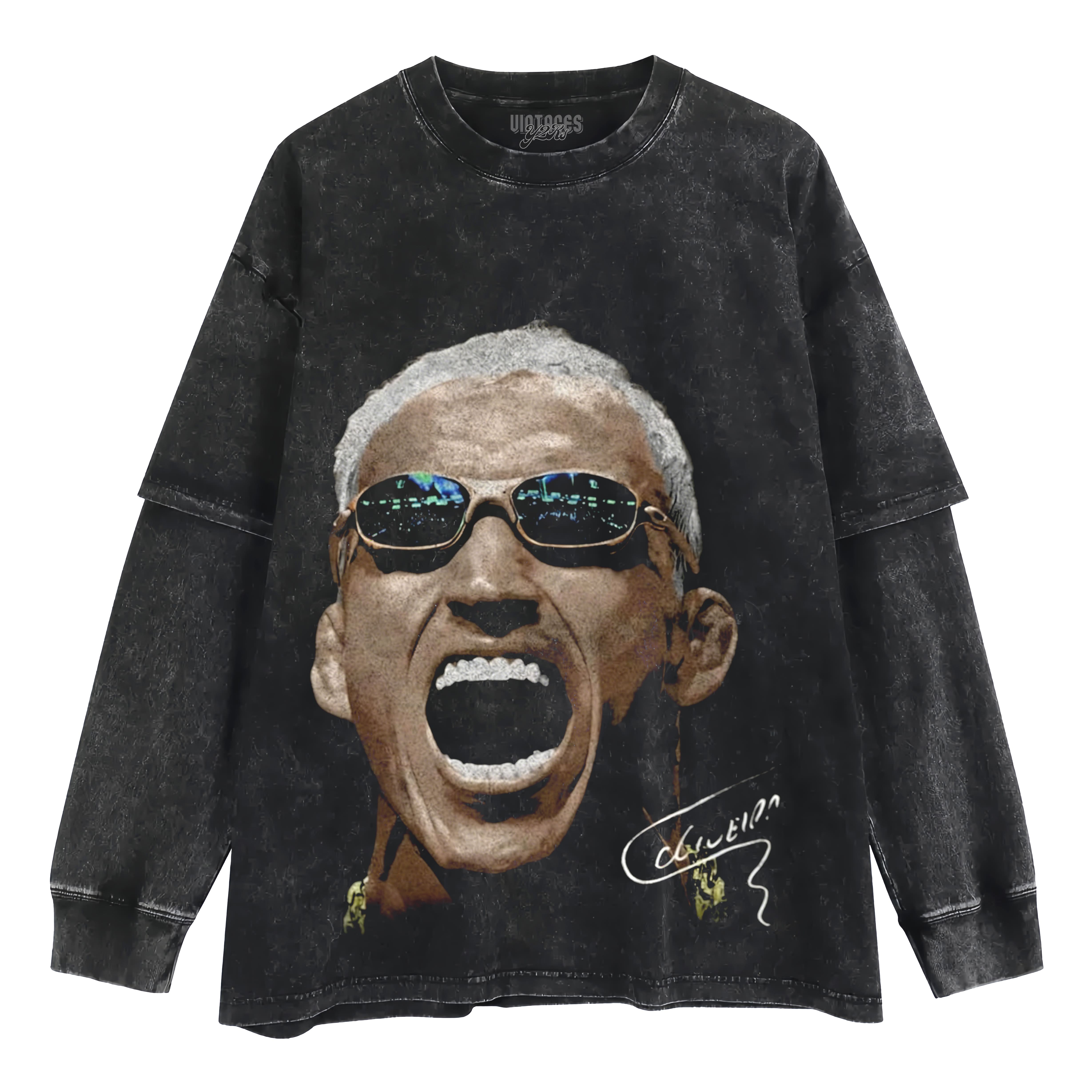 CHARLES OLIVEIRA DO BRONX LAYERED LONG SLEEVE