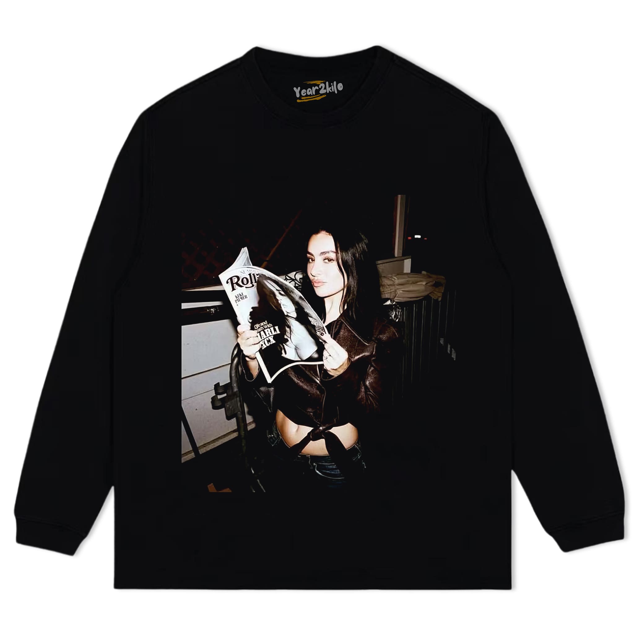 CHARLI XCX 2026 V4 TANK TOP & TEE & LONG SLEEVE & LAYERED LS & HOODIE