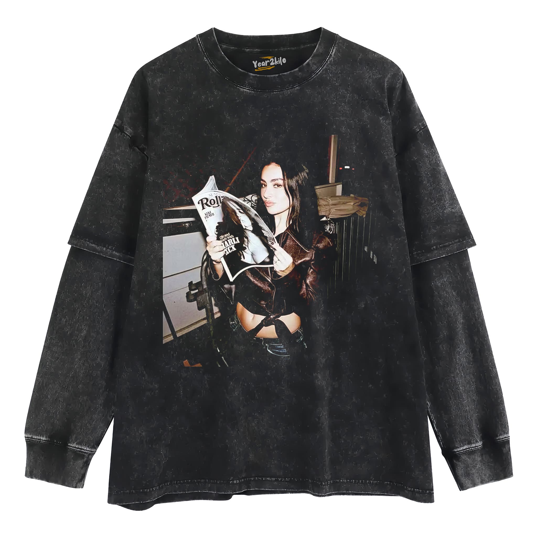 CHARLI XCX 2026 V4 TANK TOP & TEE & LONG SLEEVE & LAYERED LS & HOODIE