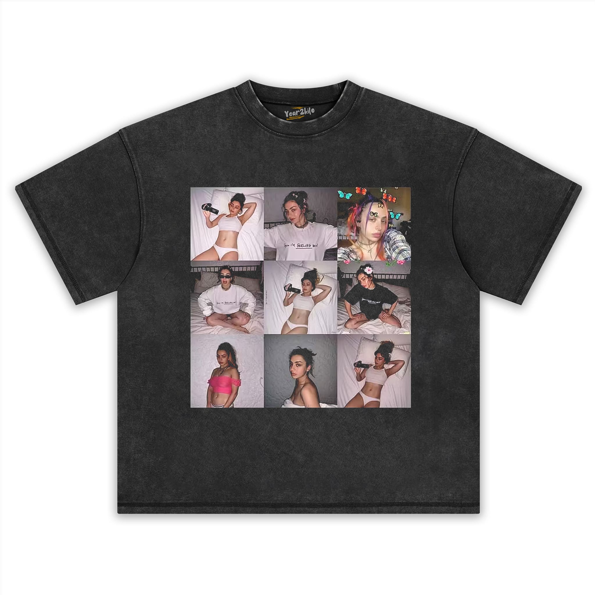 CHARLI XCX 2026 V5 TANK TOP & TEE & LONG SLEEVE & LAYERED LS & HOODIE