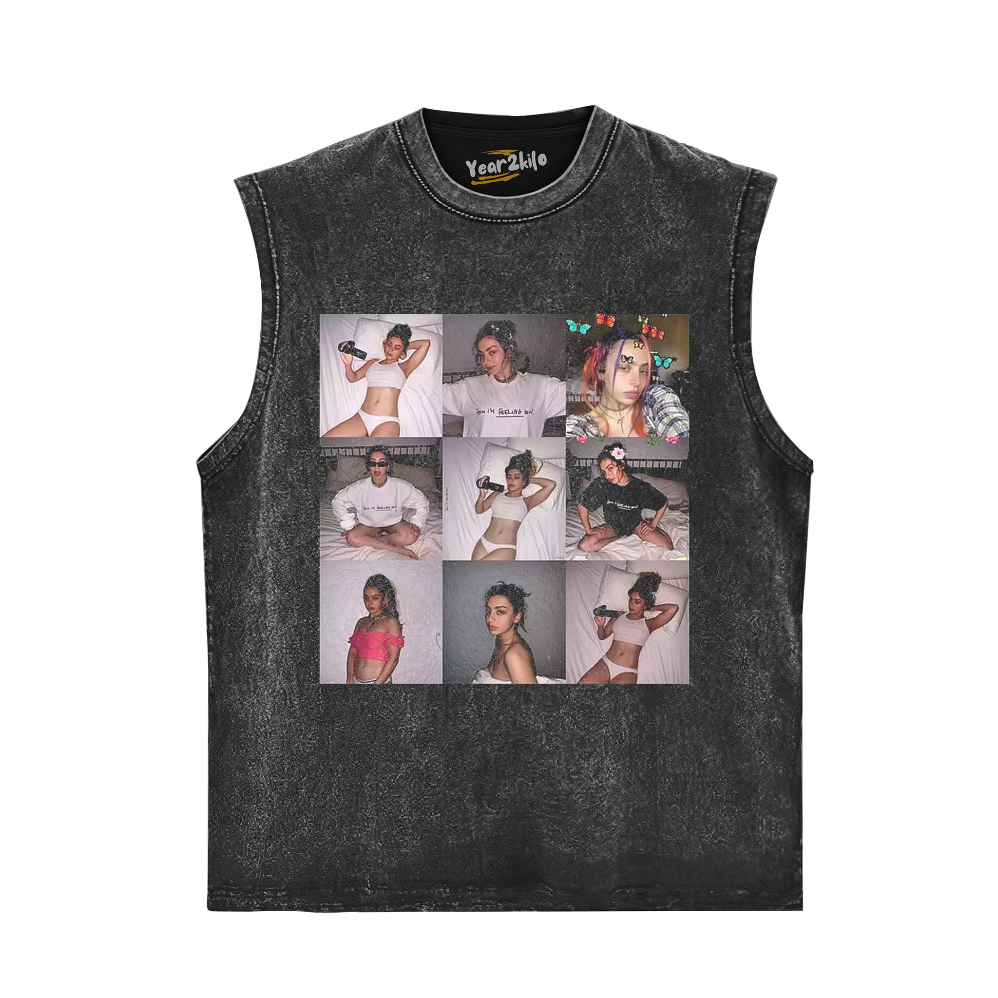 CHARLI XCX 2026 V5 TANK TOP & TEE & LONG SLEEVE & LAYERED LS & HOODIE