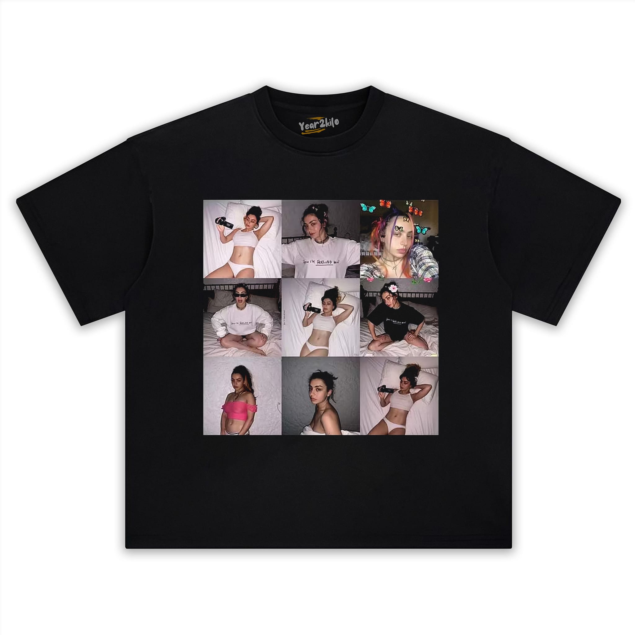 CHARLI XCX 2026 V5 TANK TOP & TEE & LONG SLEEVE & LAYERED LS & HOODIE