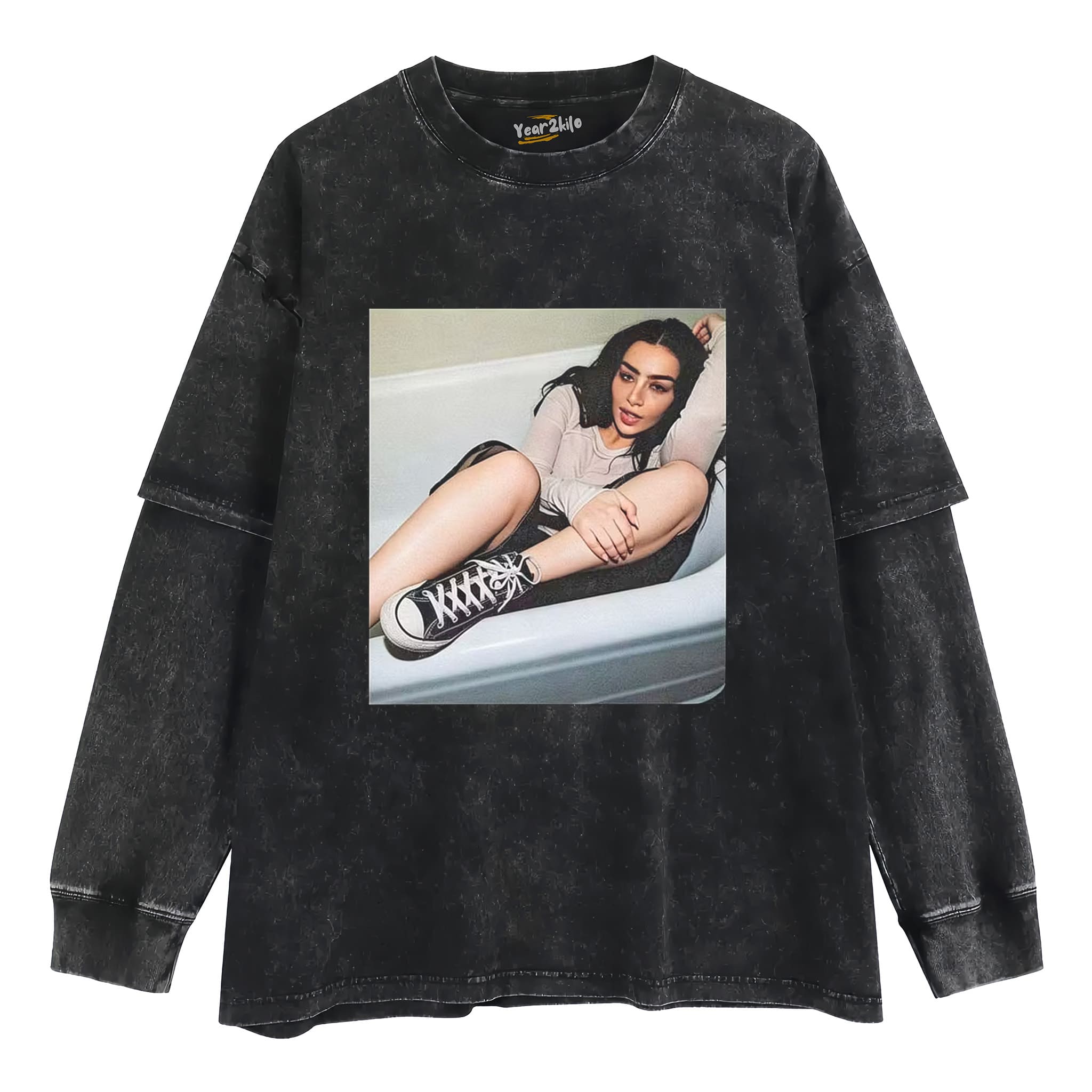 CHARLI XCX 2026 V7 TANK TOP & TEE & LONG SLEEVE & LAYERED LS & HOODIE