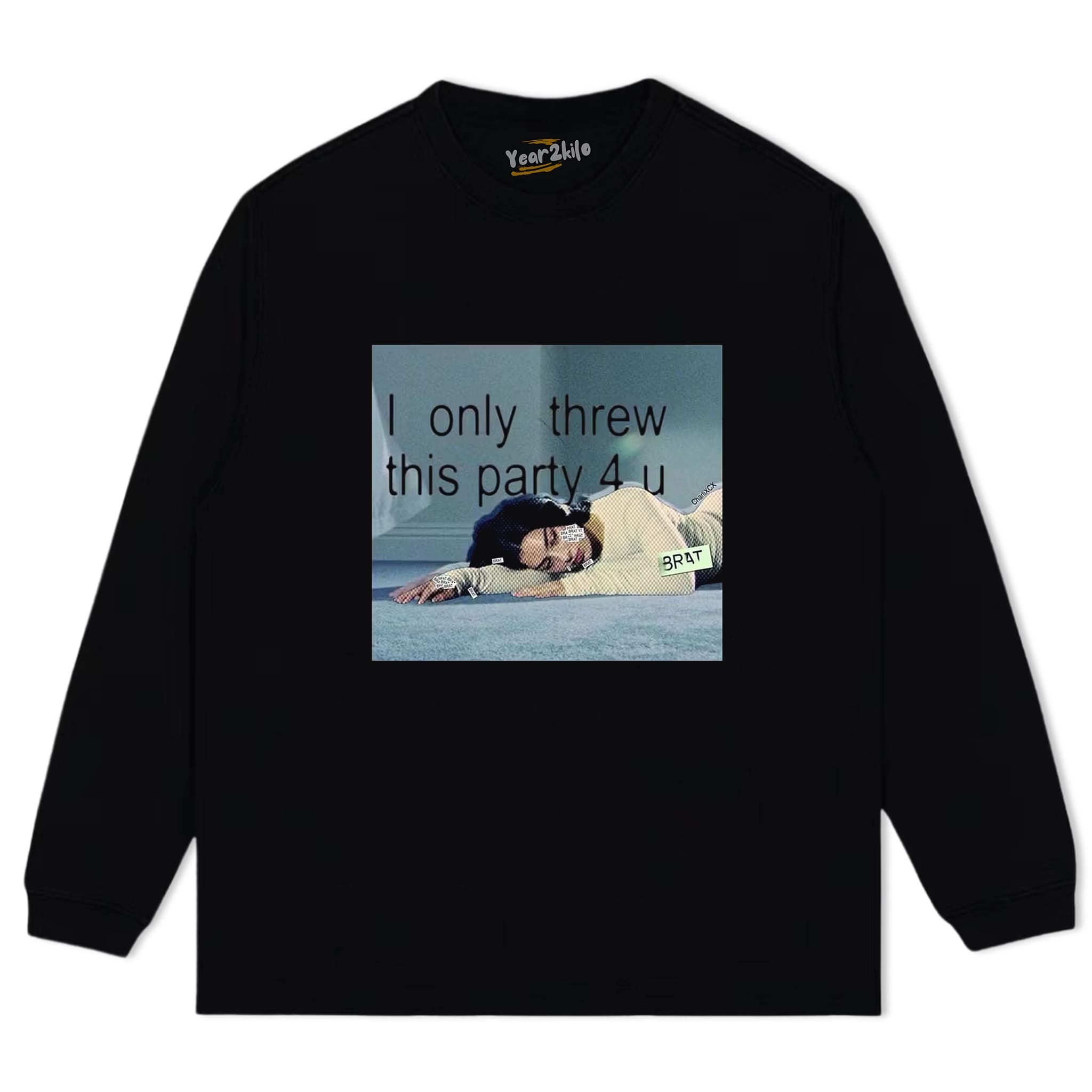 CHARLI XCX 2026 V8 TANK TOP & TEE & LONG SLEEVE & LAYERED LS & HOODIE