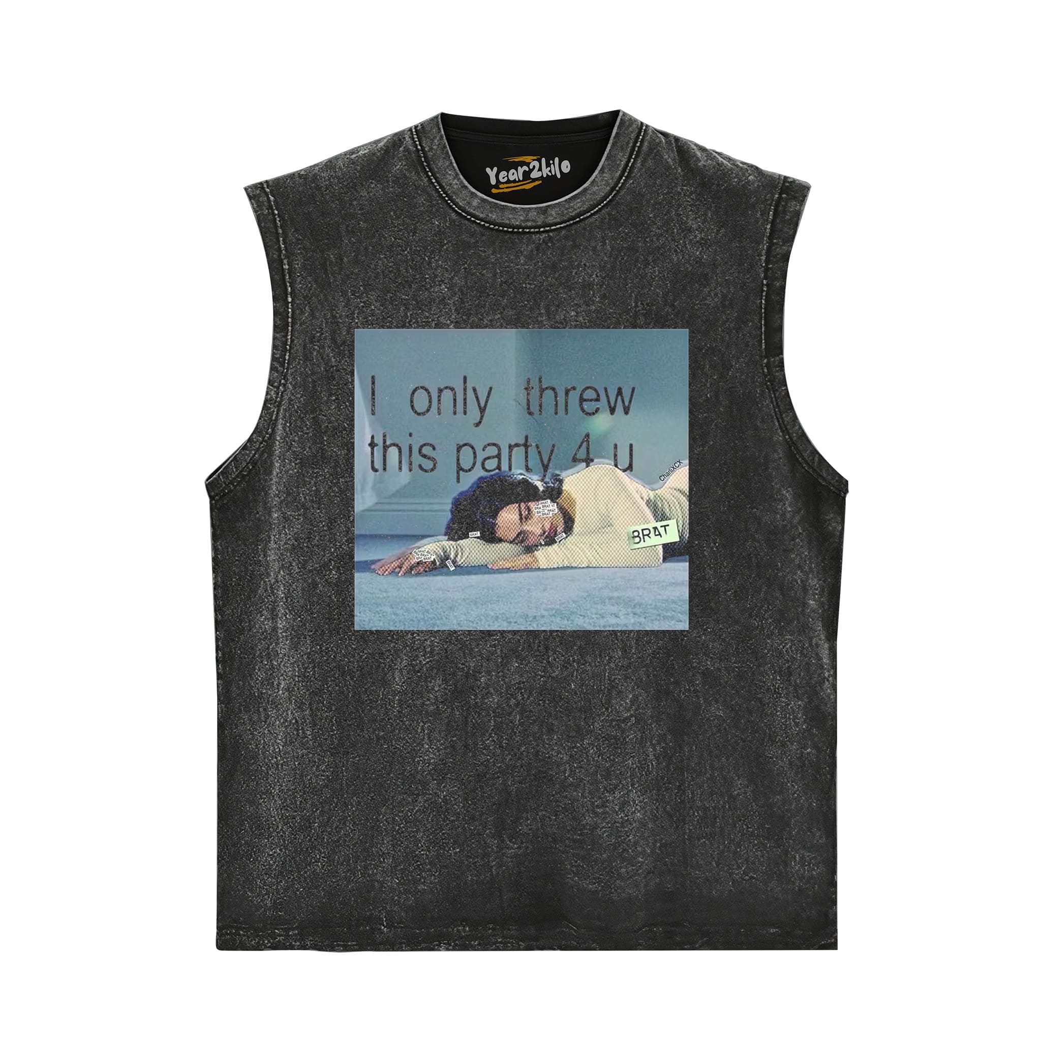 CHARLI XCX 2026 V8 TANK TOP & TEE & LONG SLEEVE & LAYERED LS & HOODIE