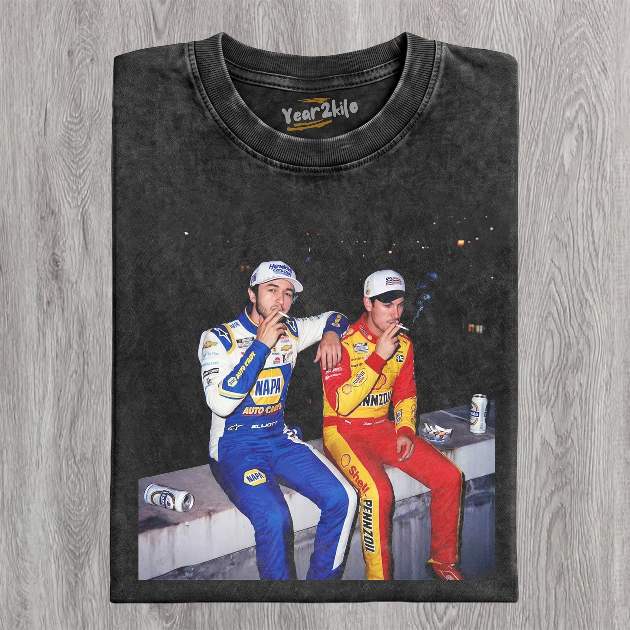 CHASE ELLIOTT & JOEY LOGANO TANK TOP & TEE & LONG SLEEVE & LAYERED LS & HOODIE