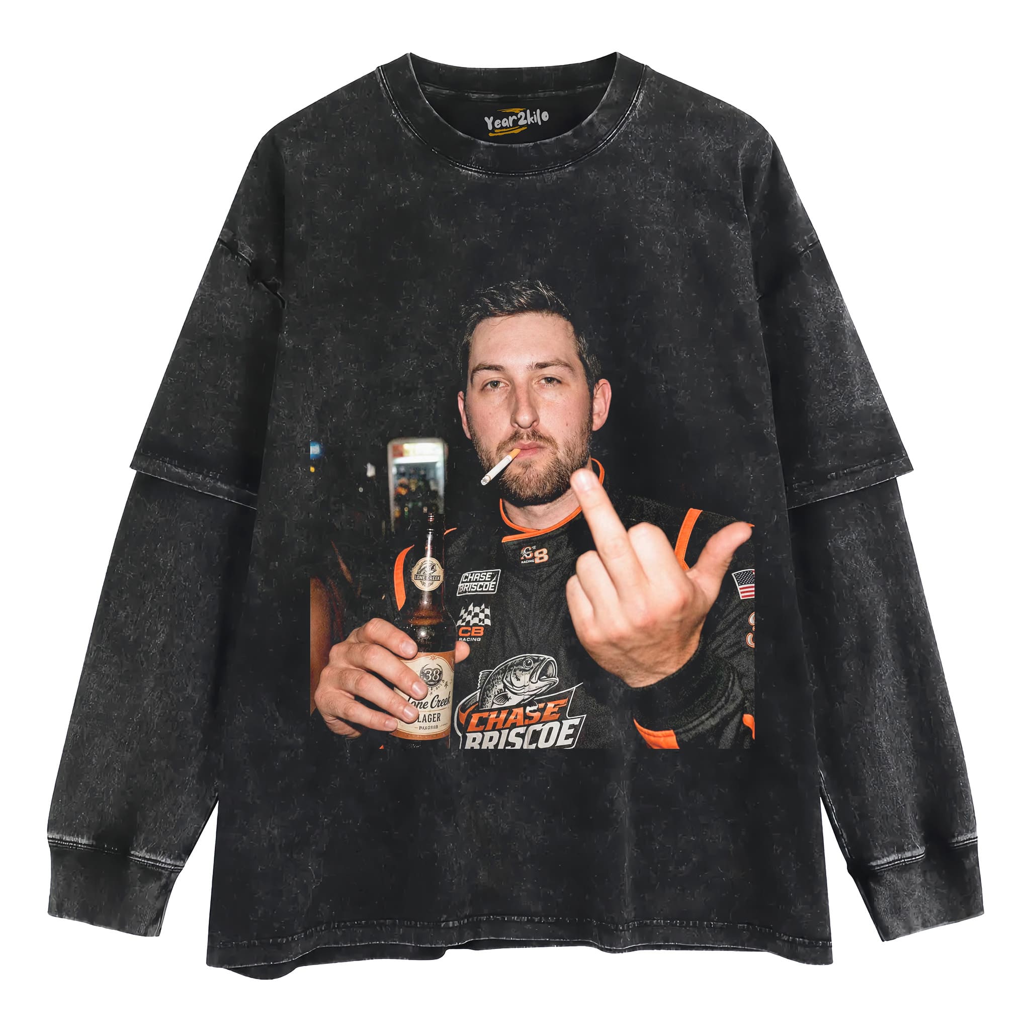 CHASE BRISCOE TANK TOP & TEE & LONG SLEEVE & LAYERED LS & HOODIE