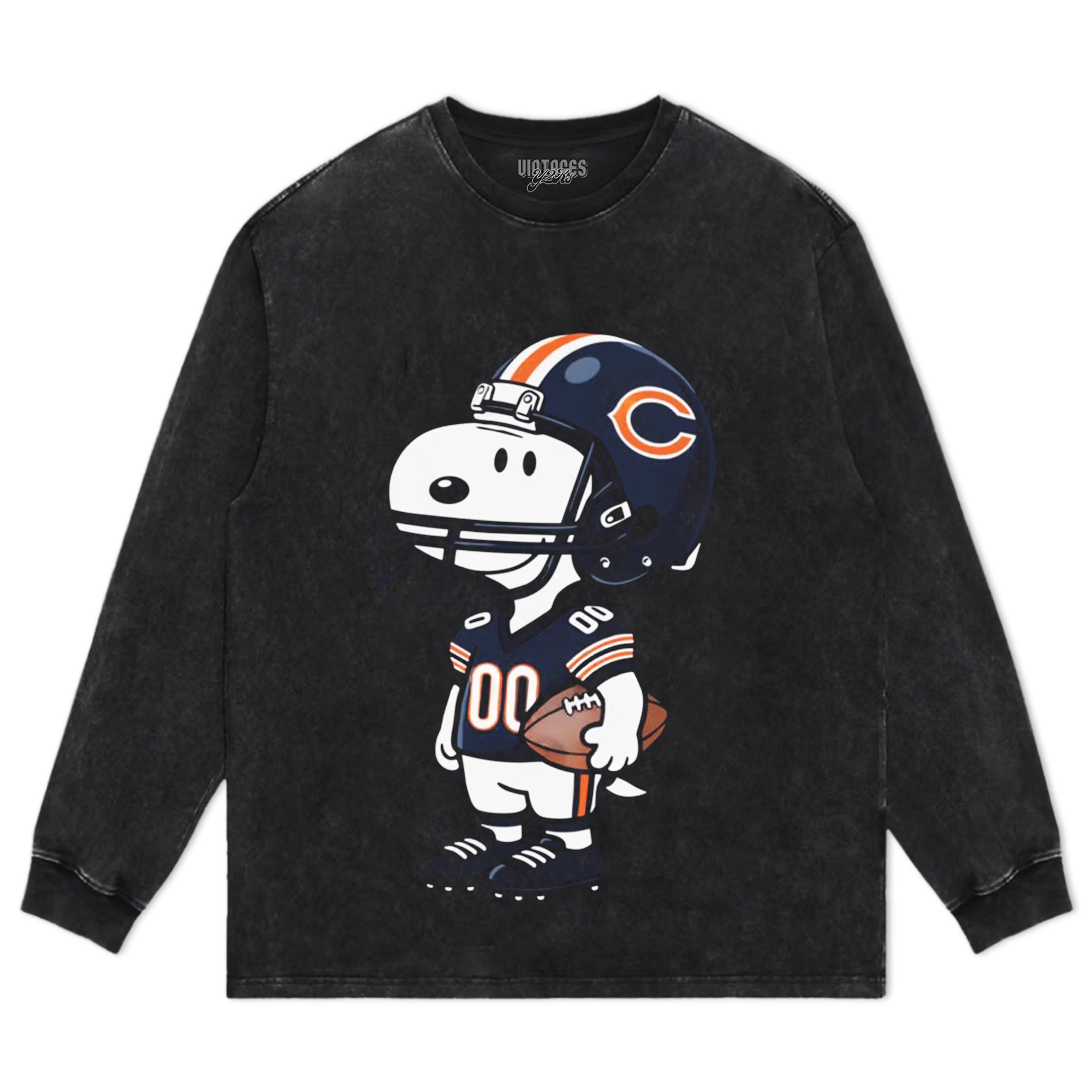 CHICAGO-BEARS-SNOOPY TEE & LS & HOODIE
