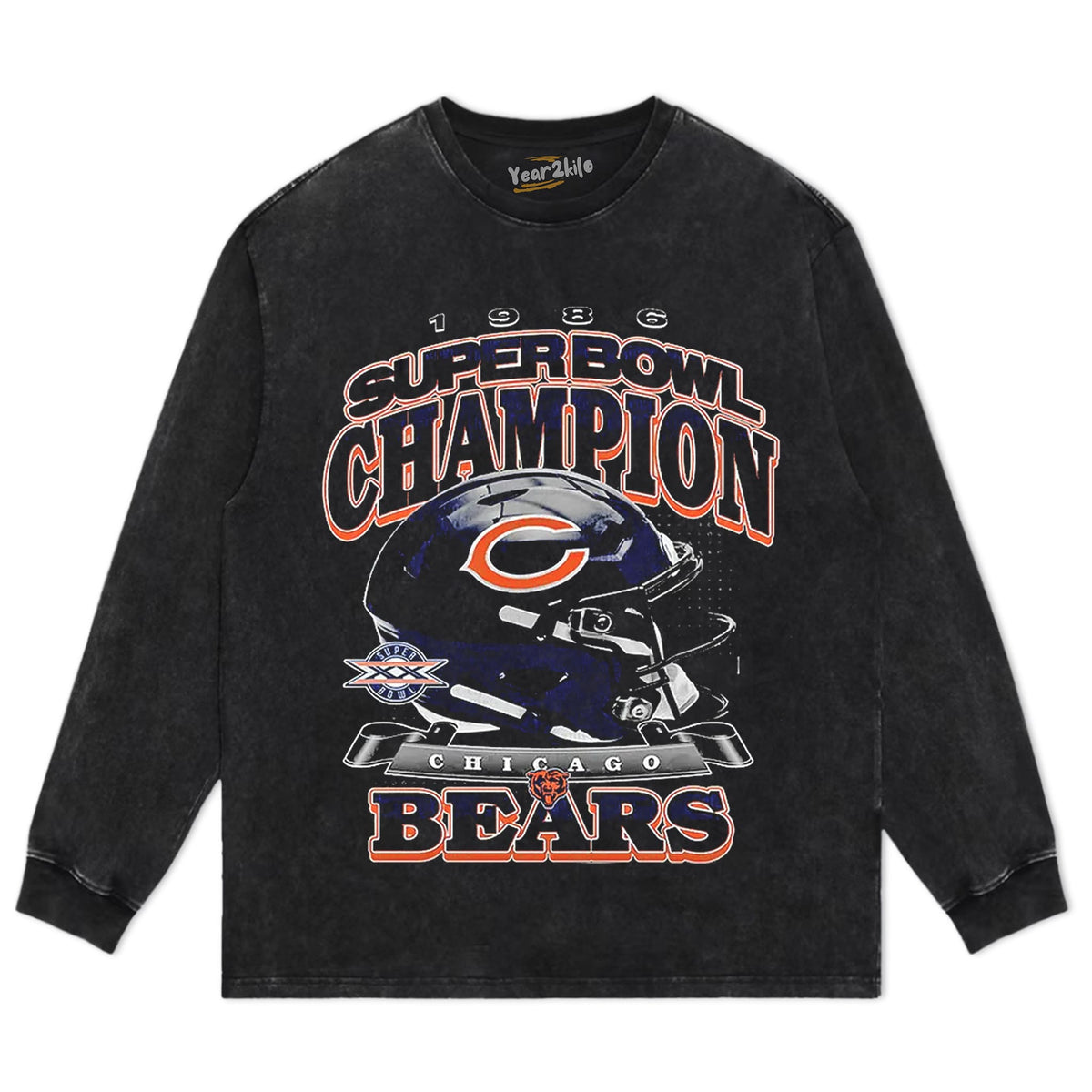 CHICAGO BEARS TANK TOP & TEE & LONG SLEEVE & LAYERED LS & HOODIE