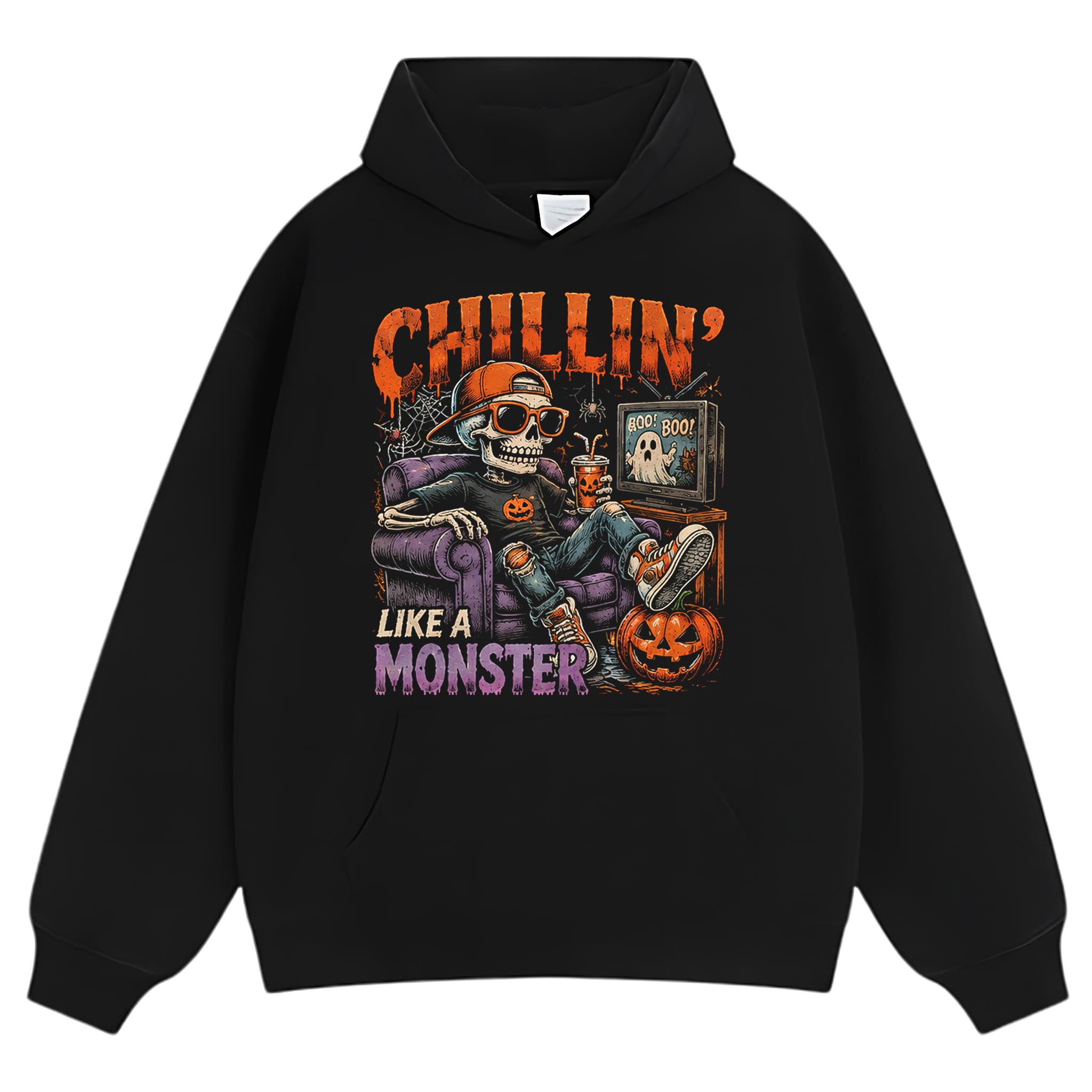 CHILLIN’ LIKE A MONSTER TANK TOP & TEE & LONG SLEEVE & LAYERED LS & HOODIE
