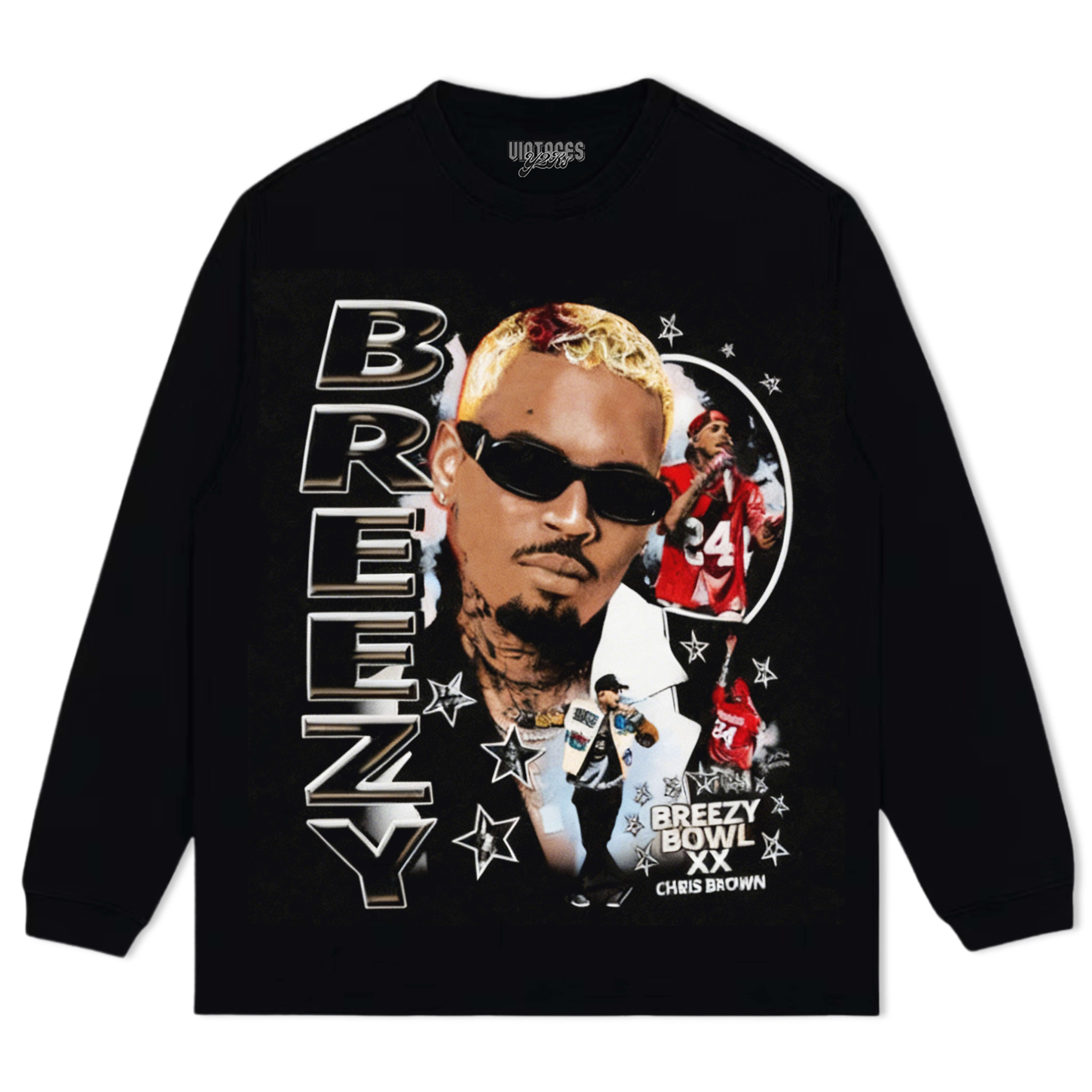 CHRIS BROWN & BREEZY V3 TEE & LS & HOODIE