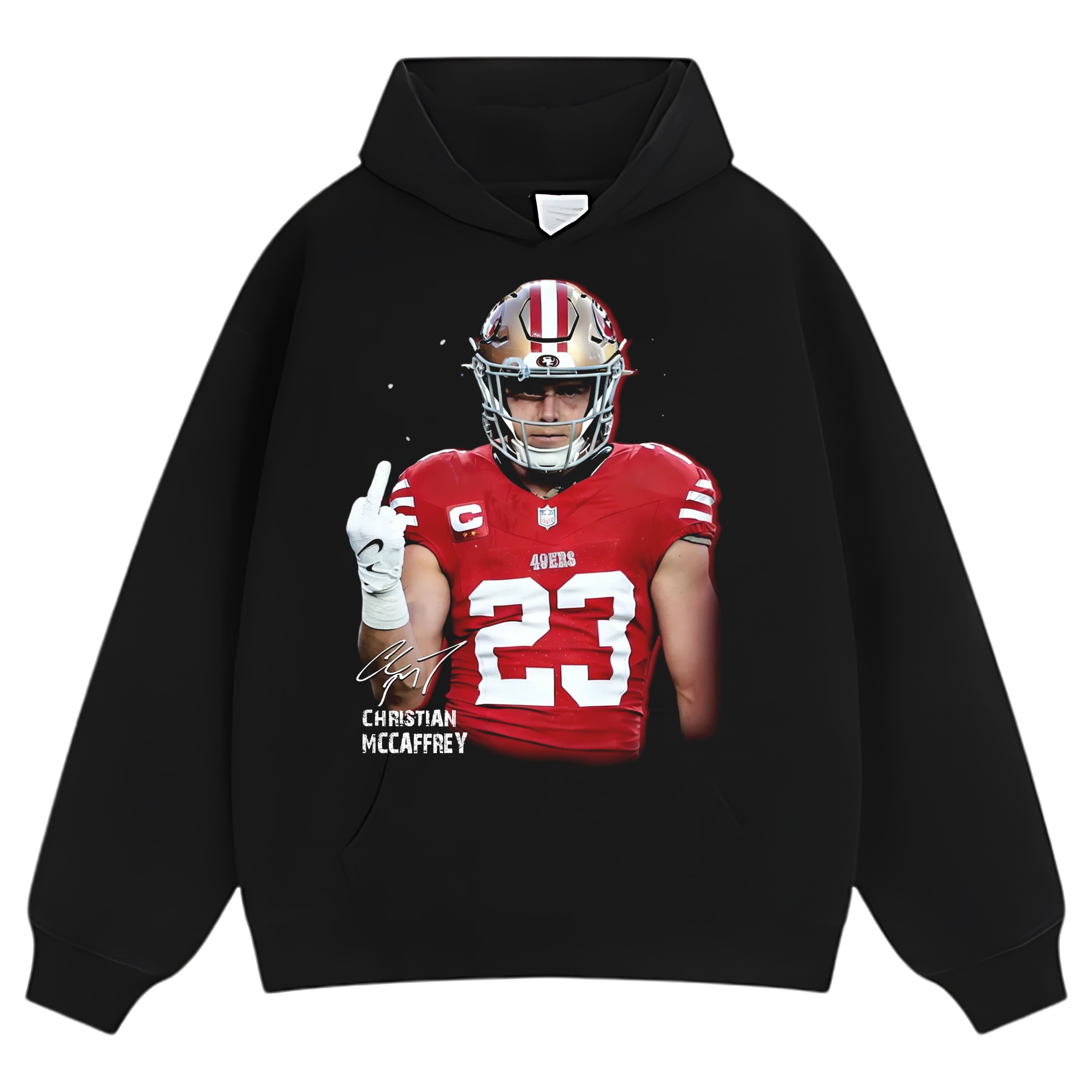 CHRISTIAN MCCAFFREY TEE & LS & HOODIE