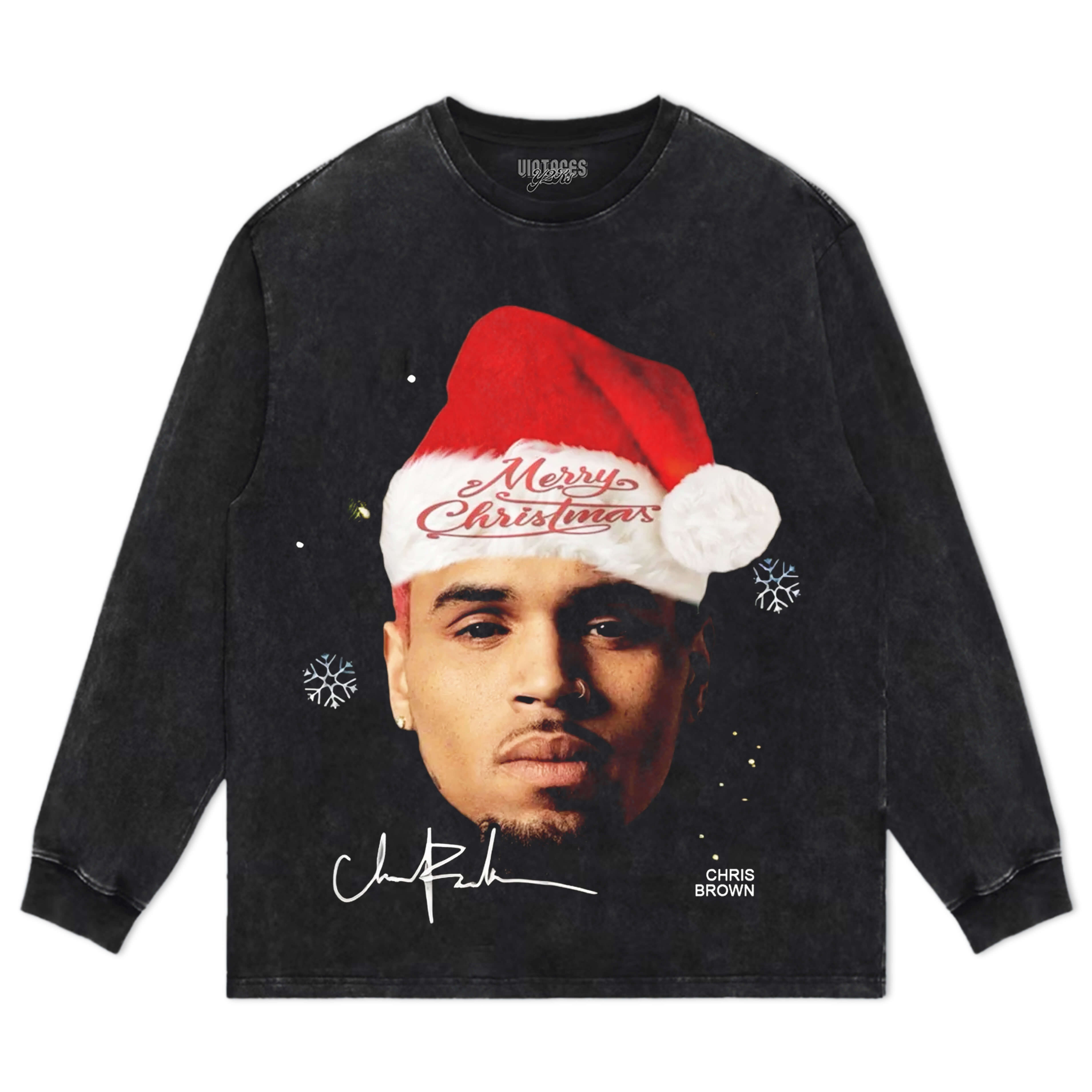 CHRIS BROWN &  CHRISTMAS SPECIAL EDITION V5 TEE & LS & HOODIE