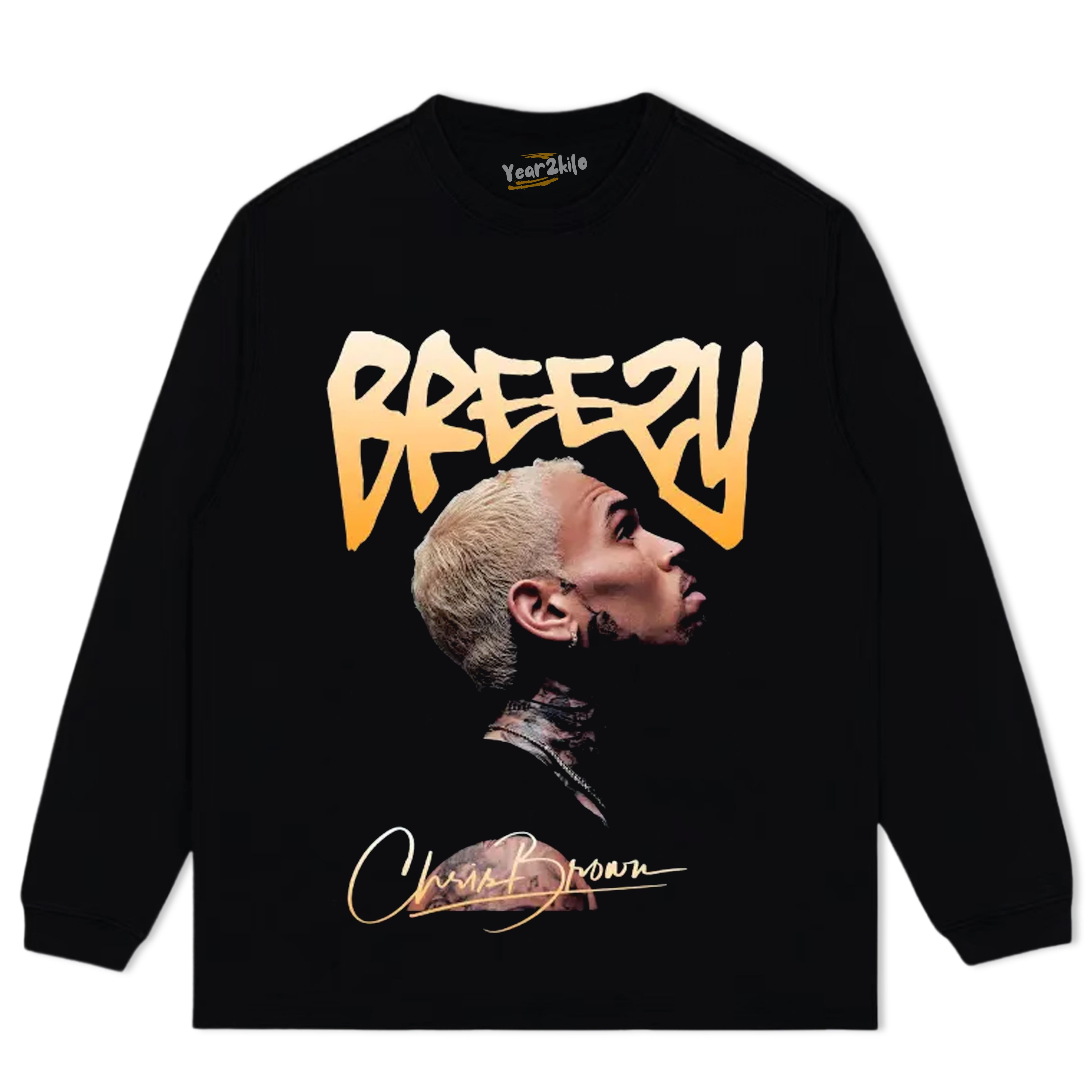 CHRIS BROWN TOUR TANK TOP & TEE & LONG SLEEVE & LAYERED LS & HOODIE