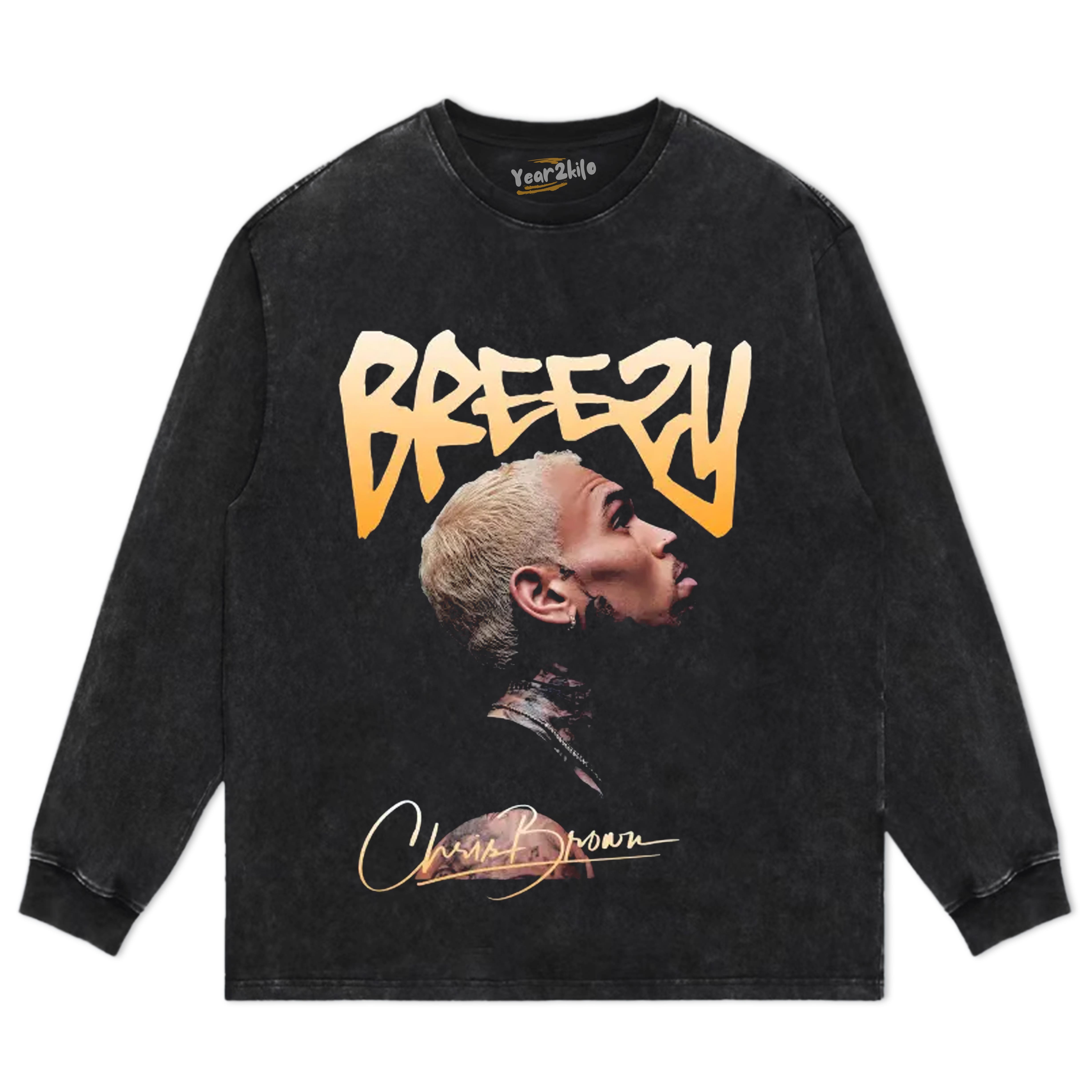 CHRIS BROWN TOUR TANK TOP & TEE & LONG SLEEVE & LAYERED LS & HOODIE