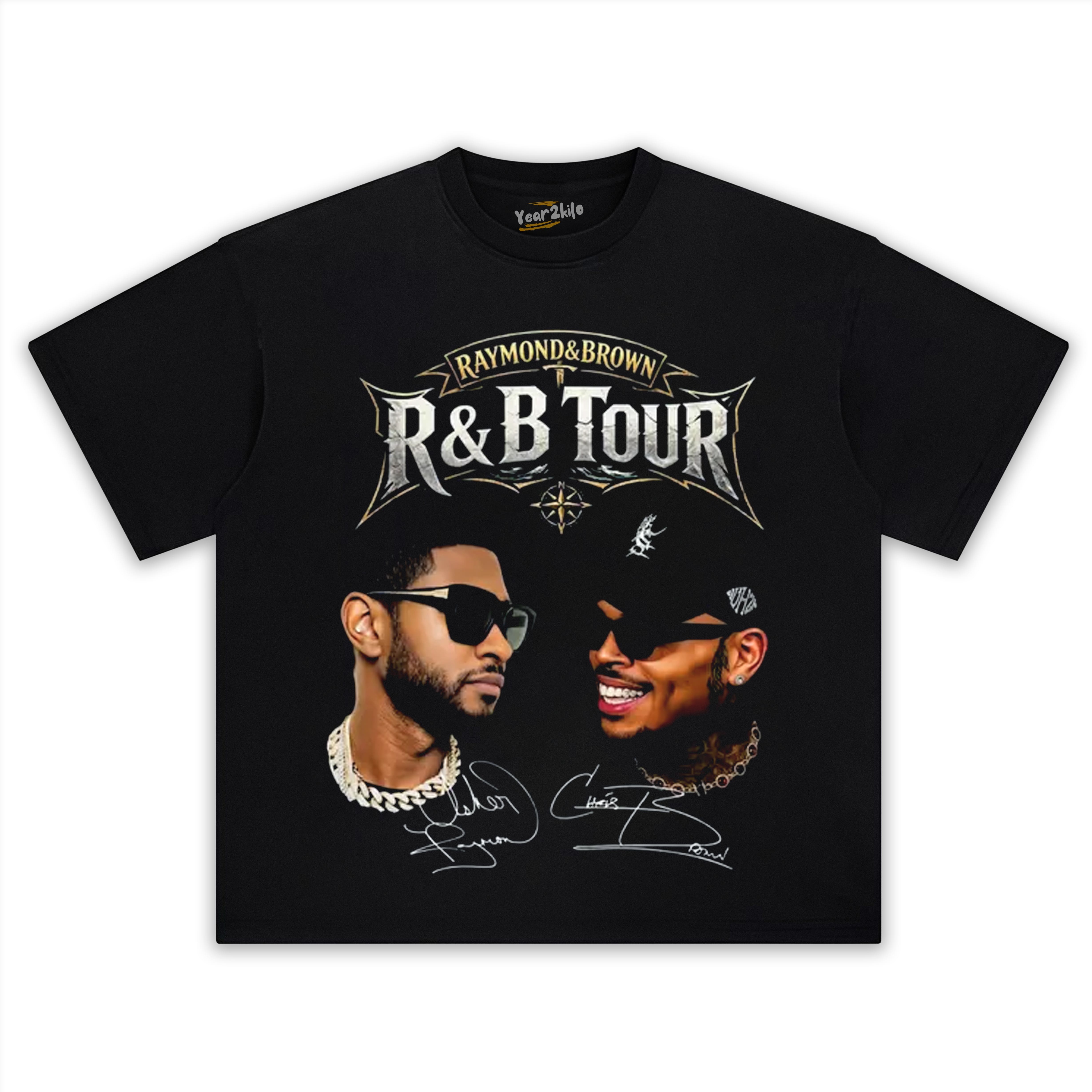 CHRIS BROWN USHER RAYMOND THE R&B TOUR 2026 TANK TOP & TEE & LONG SLEEVE & LAYERED LS & HOODIE