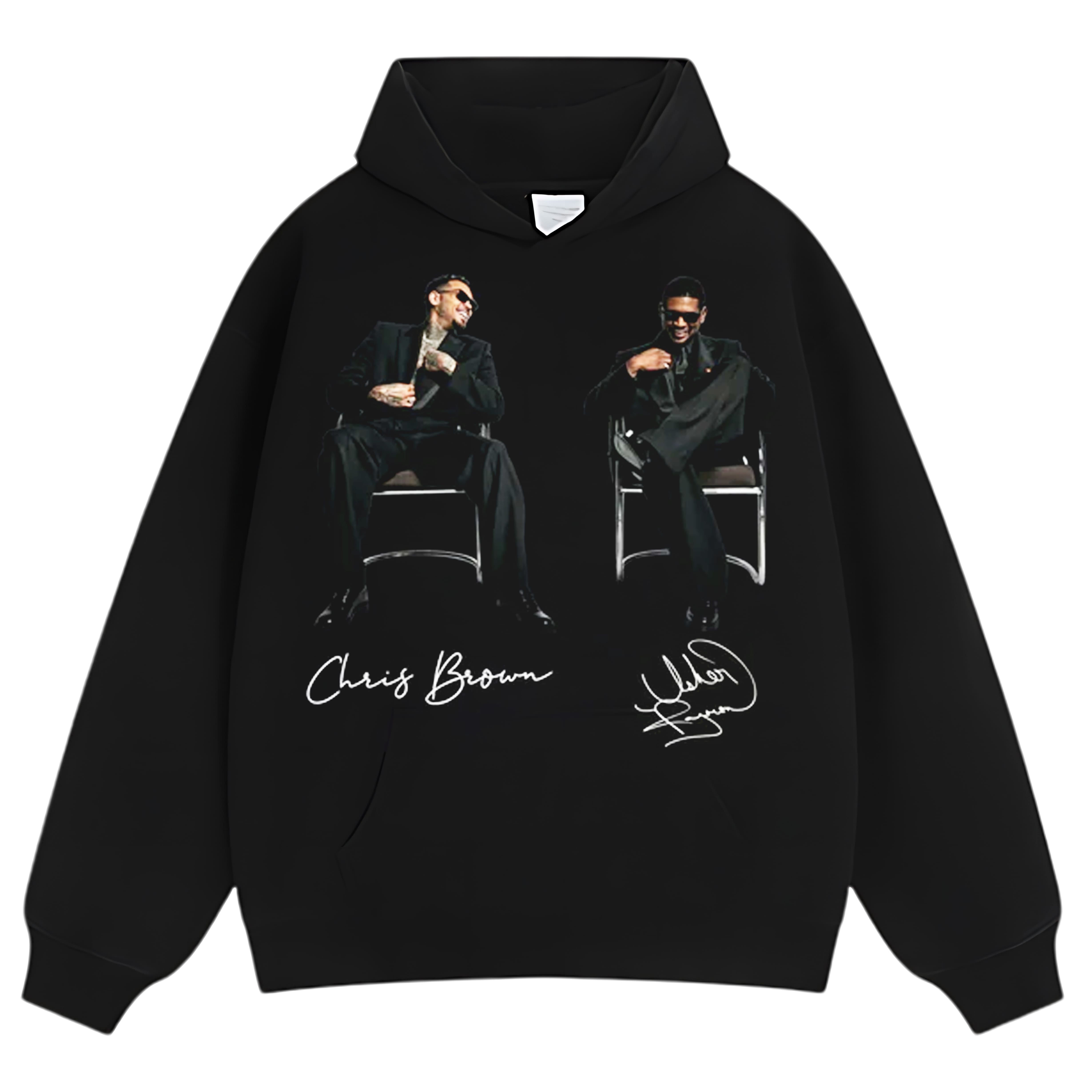CHRIS BROWN & USHER THE R&B TOUR TANK TOP & TEE & LONG SLEEVE & LAYERED LS & HOODIE