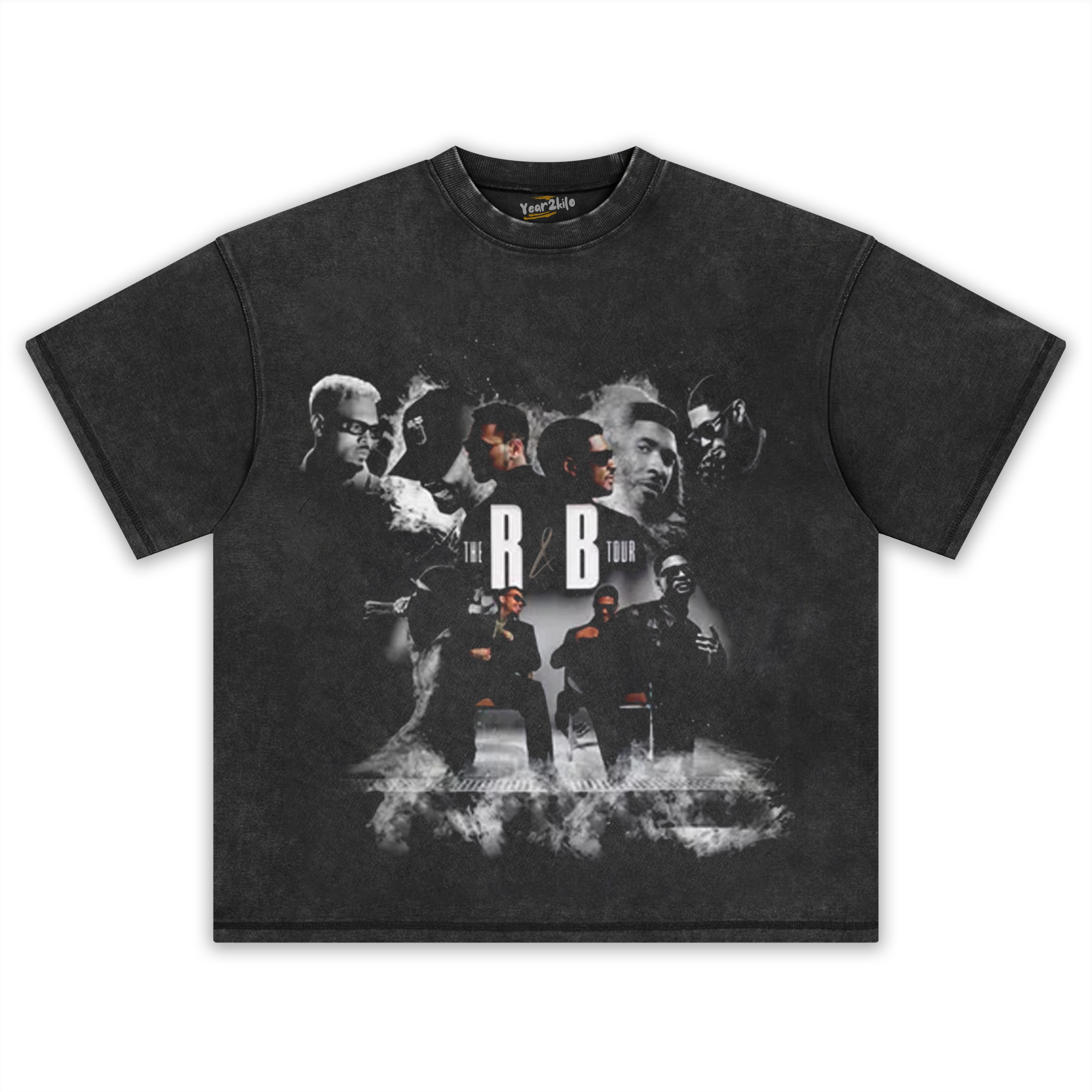 CHRIS BROWN & USHER THE R&B TOUR V2 TANK TOP & TEE & LONG SLEEVE & LAYERED LS & HOODIE
